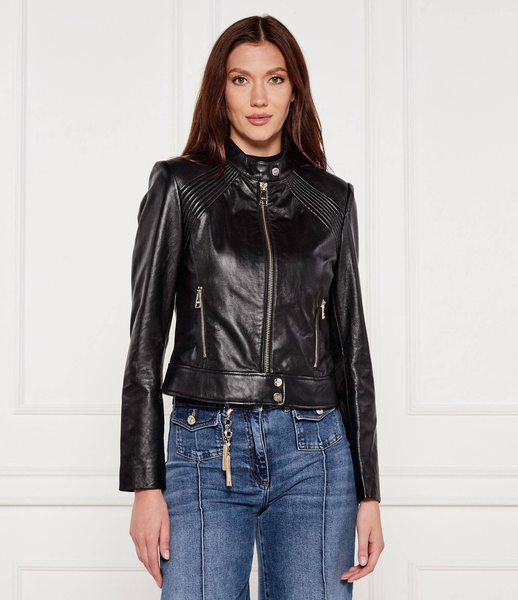 Liu Jo De piele geacă | Regular Fit