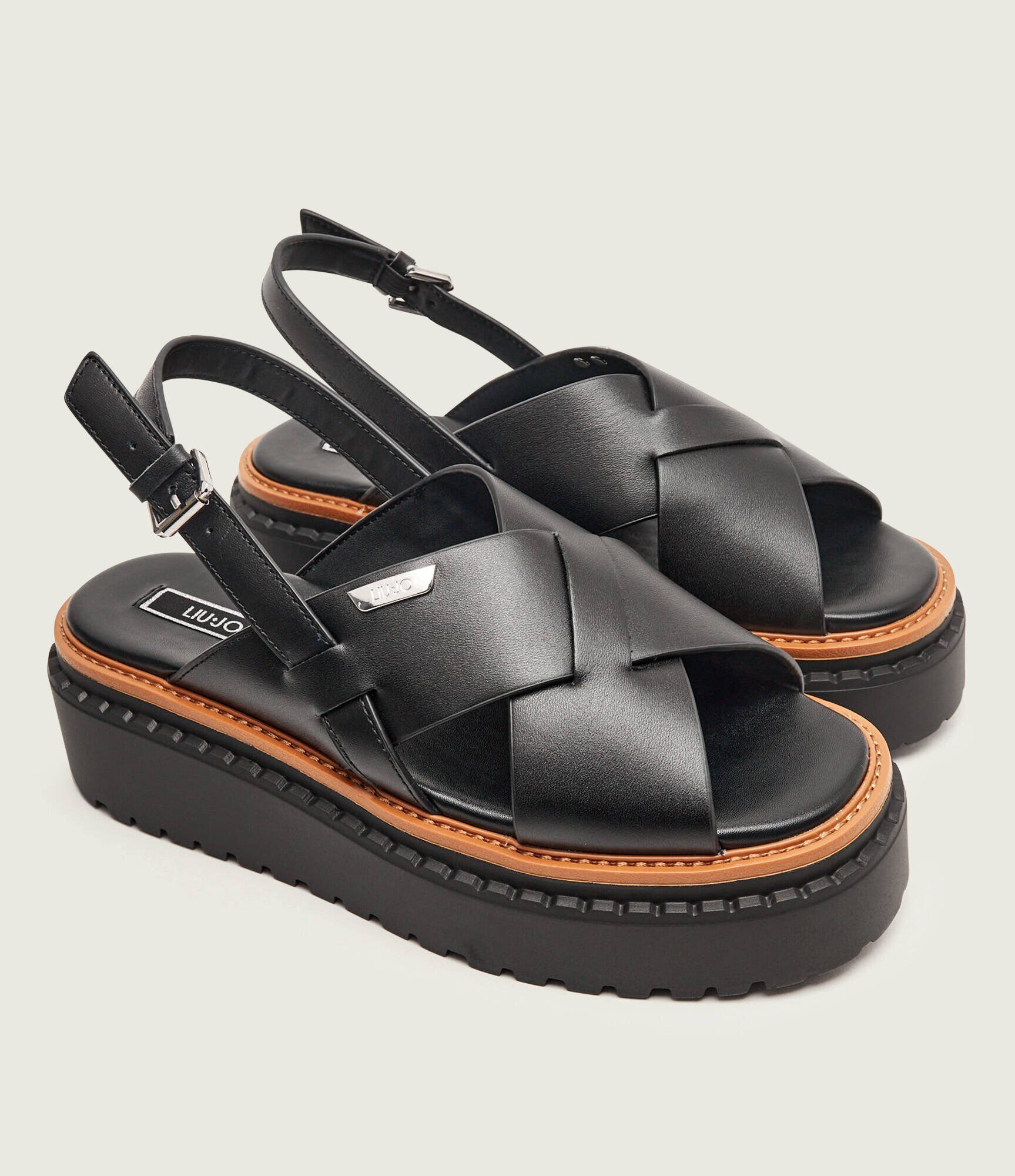 Liu Jo De piele sandale BESSIE 02