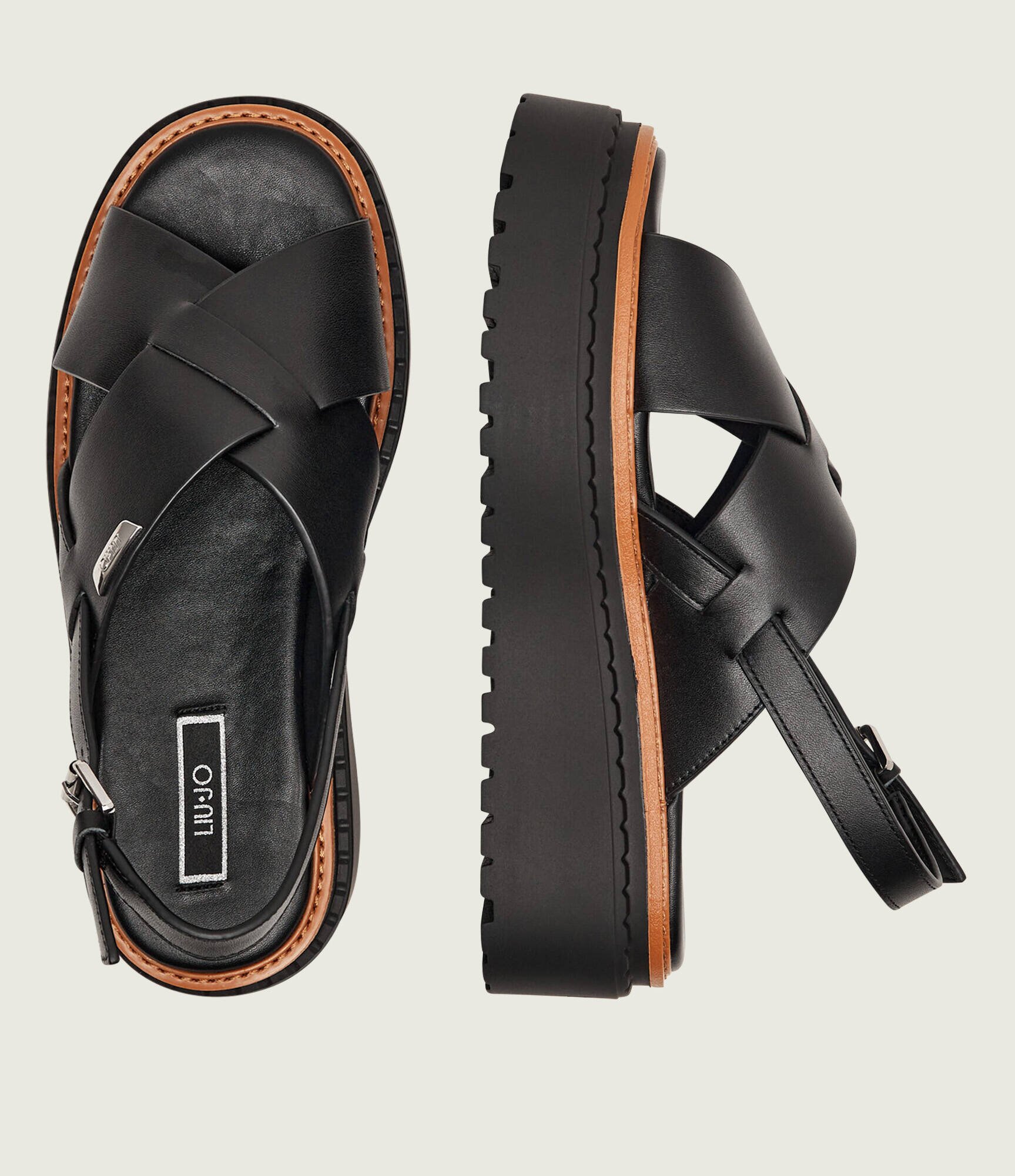 Liu Jo De piele sandale BESSIE 02