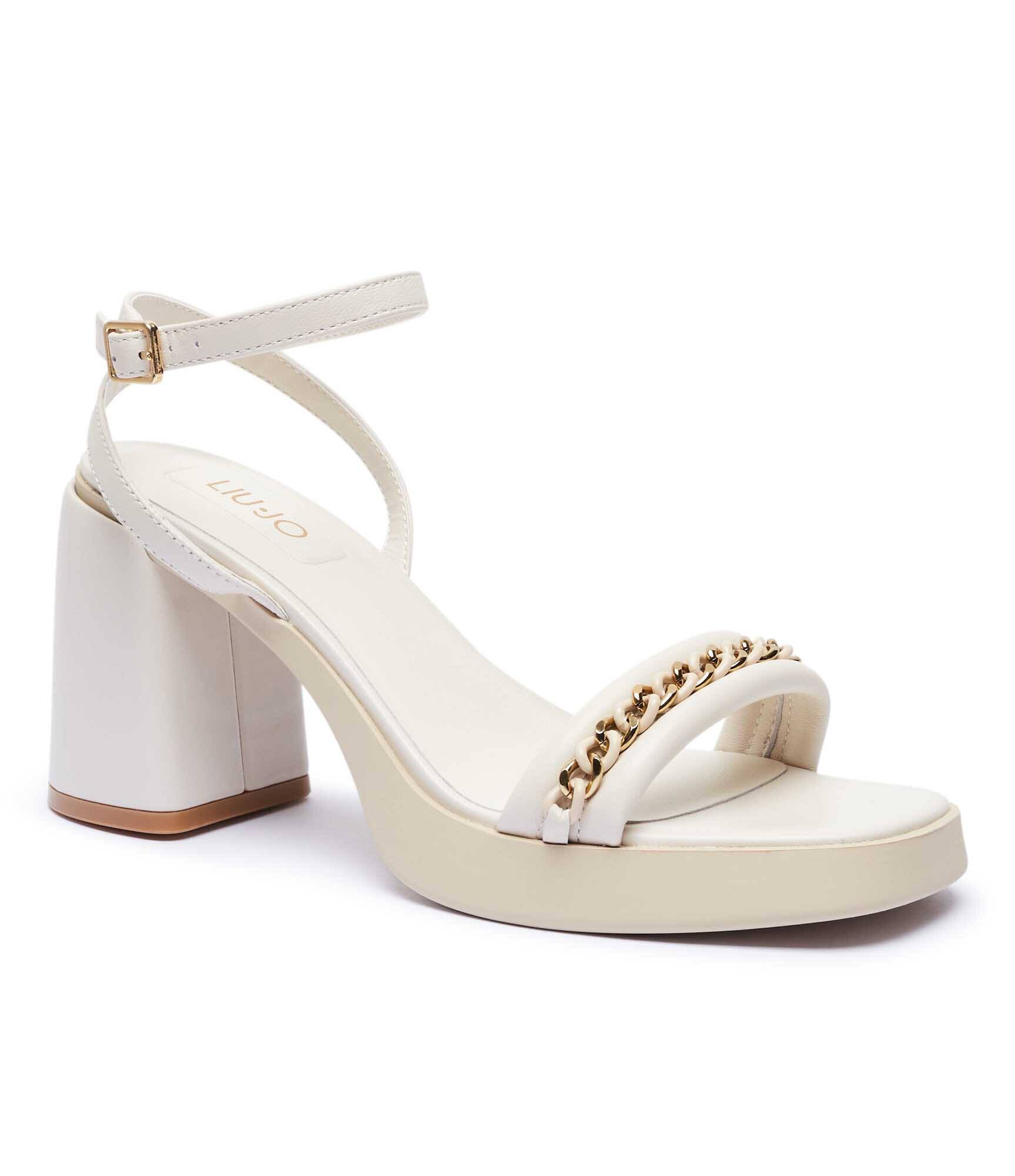 Liu Jo De piele sandale cu toc gros Gisele 11