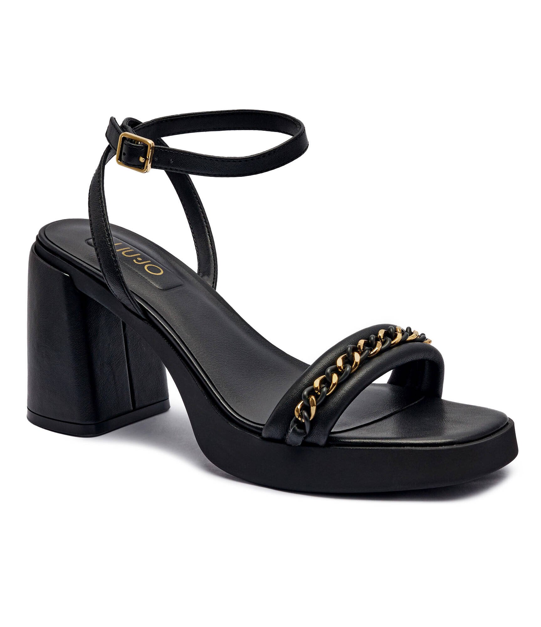 Liu Jo De piele sandale cu toc gros Gisele 11