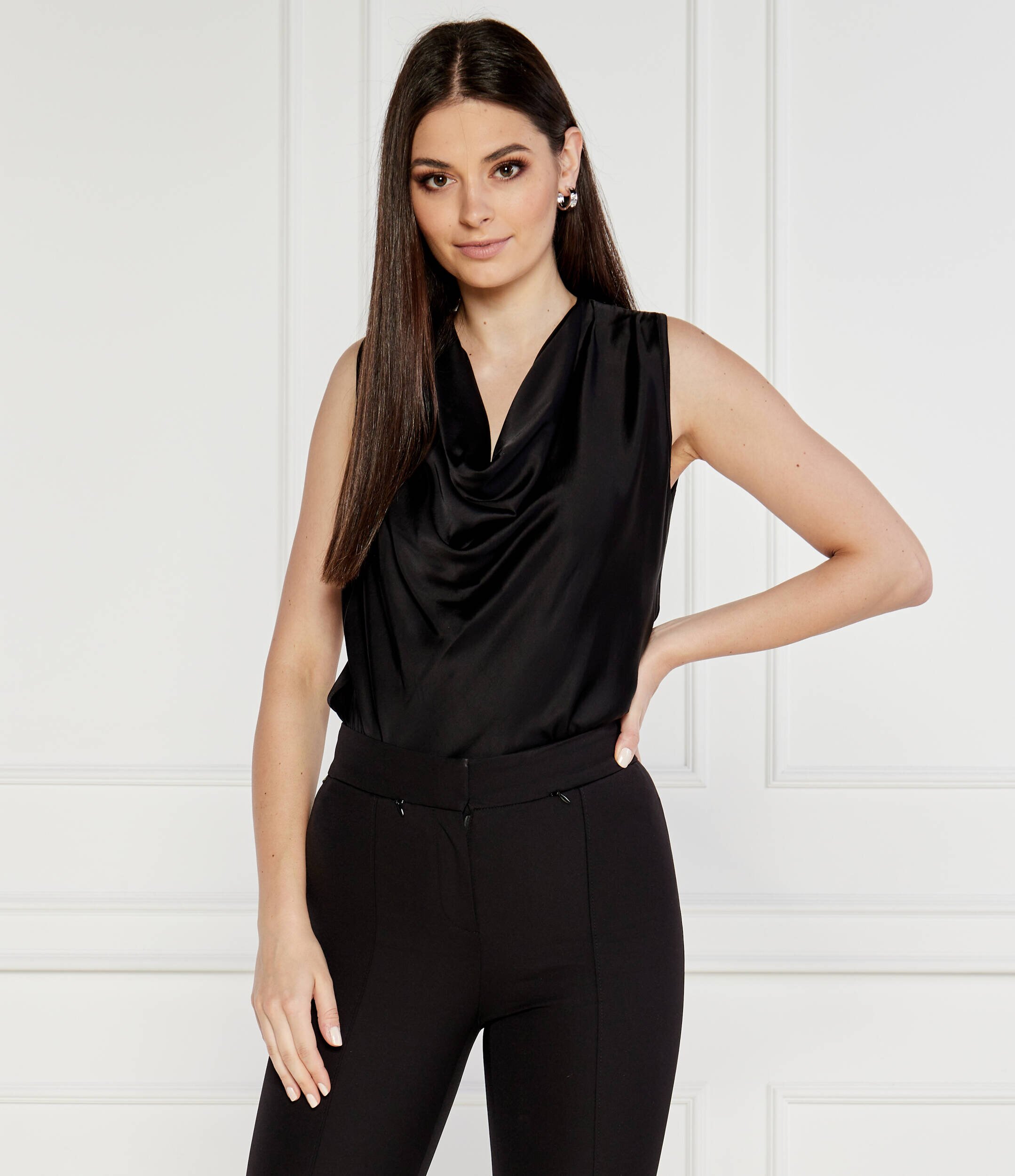 Liu Jo De satin bluză | Regular Fit