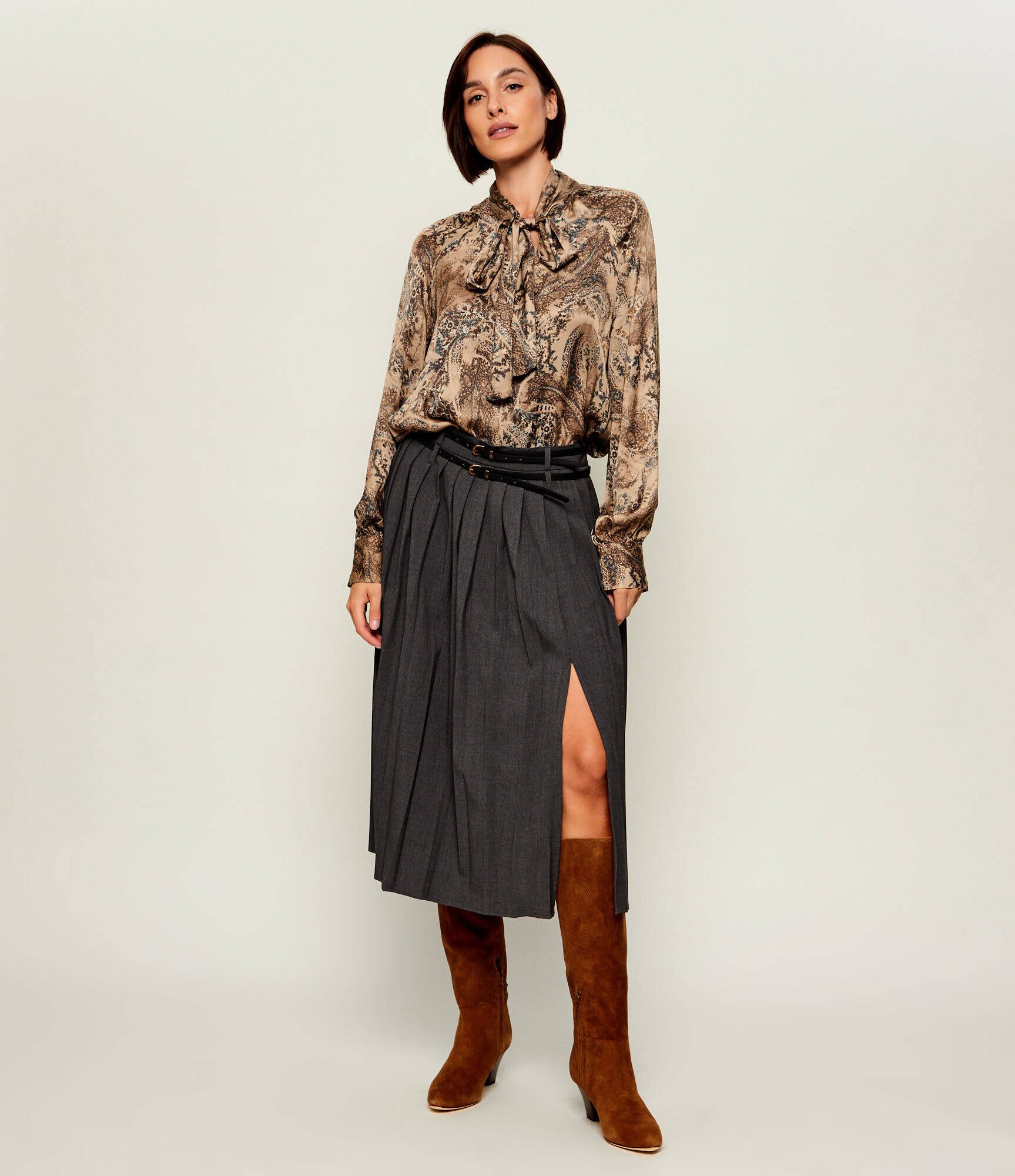 Liu Jo De satin bluză | Relaxed fit