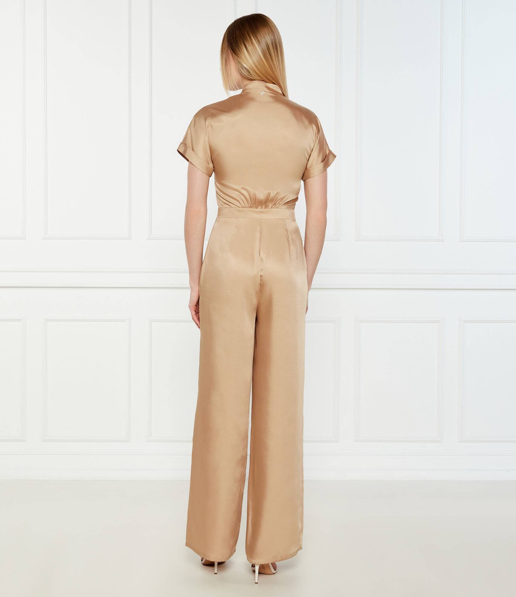Liu Jo De satin salopetă | Regular Fit