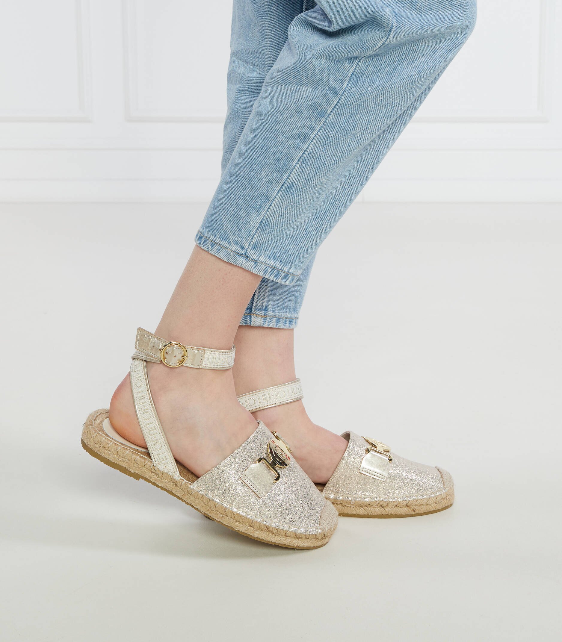 Liu Jo Espadrile Vera 01 cu adaos de piele