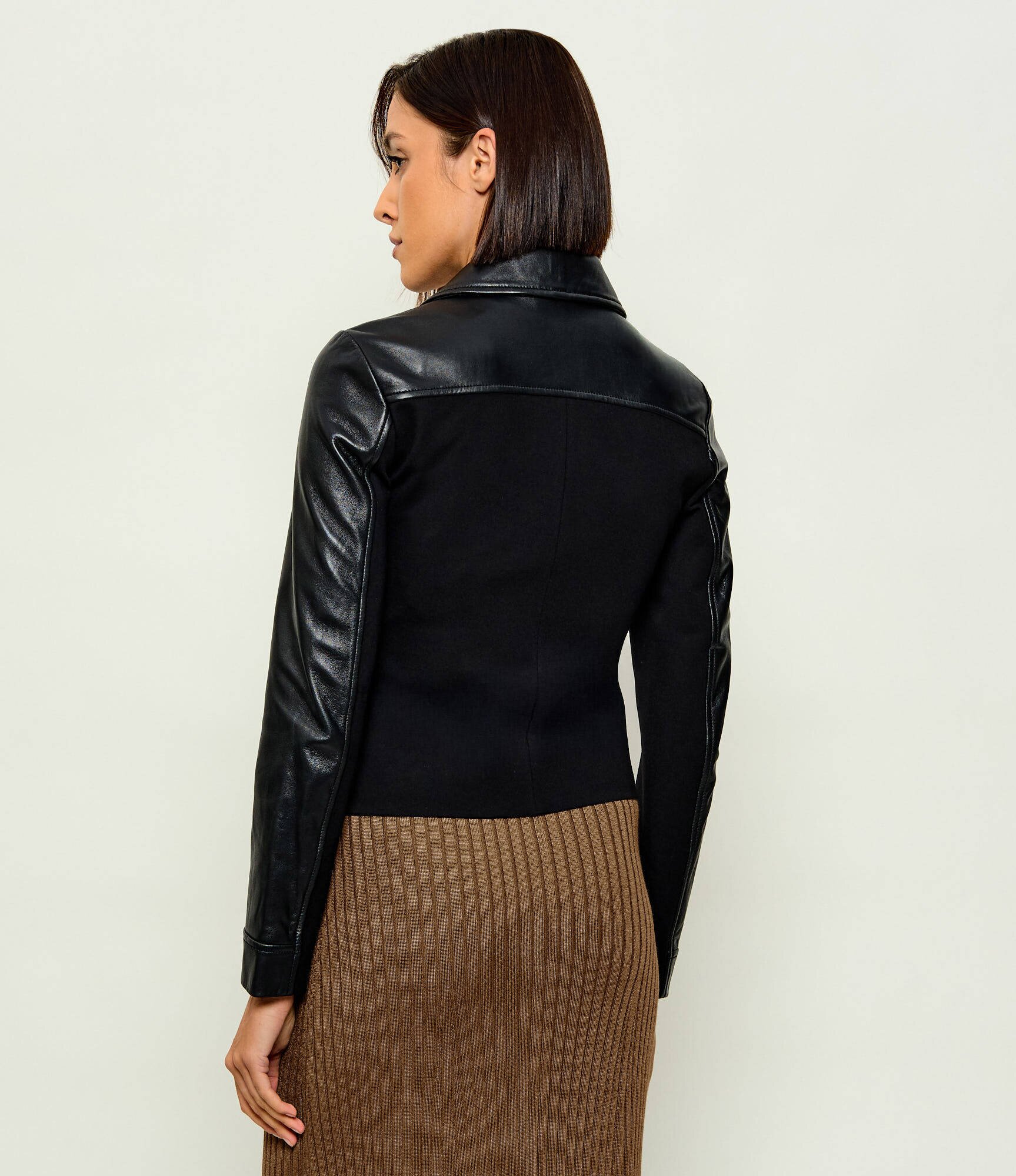 Liu Jo Geacă de piele | Slim Fit