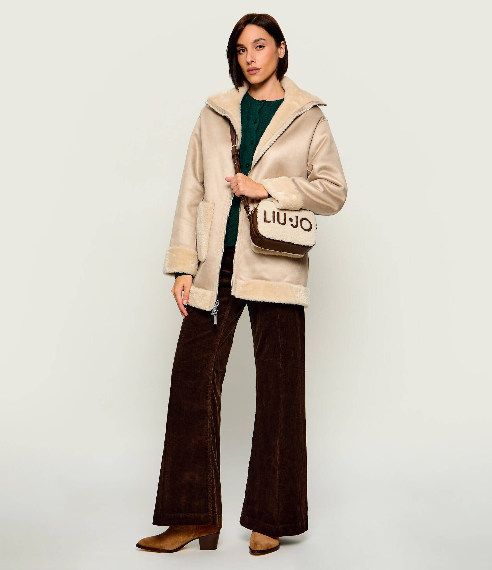 Liu Jo Geantă poștaș Ferielle | shearling