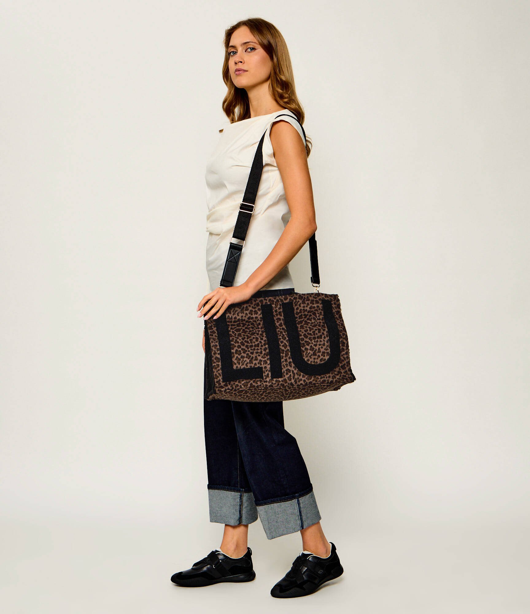 Liu Jo Geantă shopper Riccy | shearling