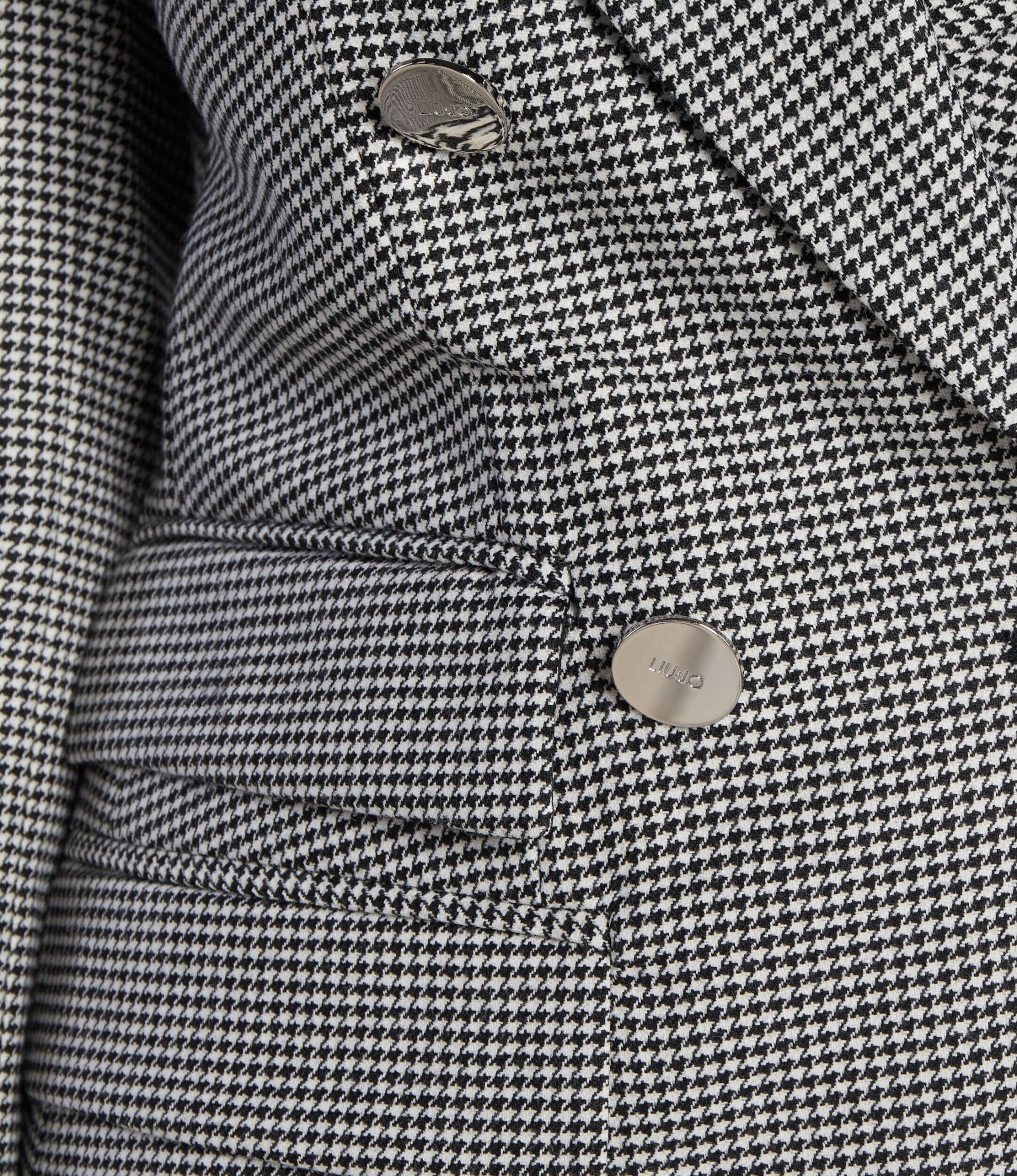 Liu Jo Jachetă | Slim Fit cu adaos de lână