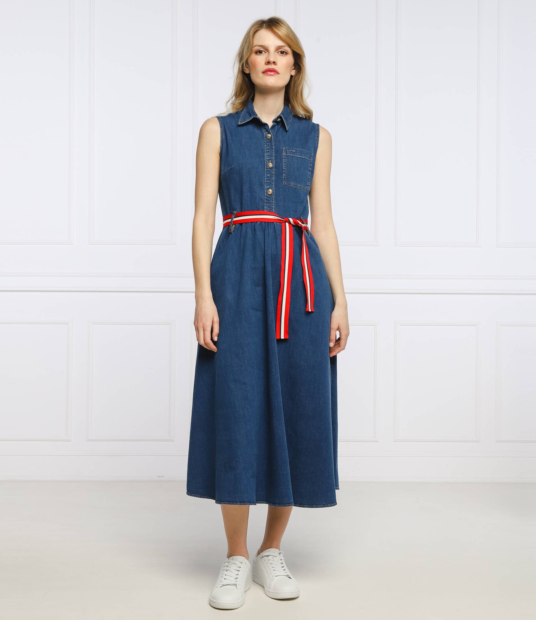 Liu Jo Jeans Rochie cu cordon DRESS | denim