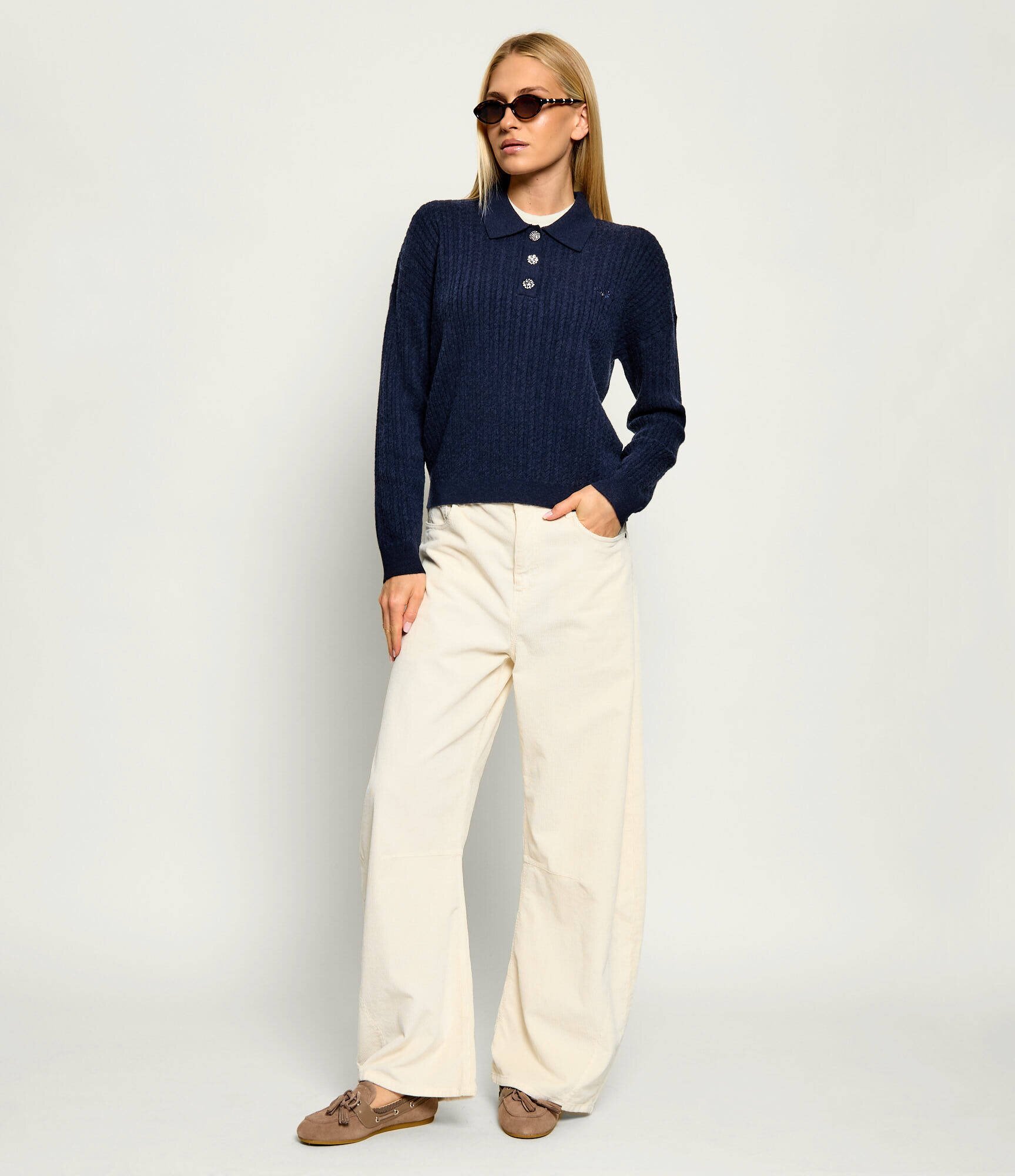 Liu Jo Mocasini Skipper 03 | piele întoarsă