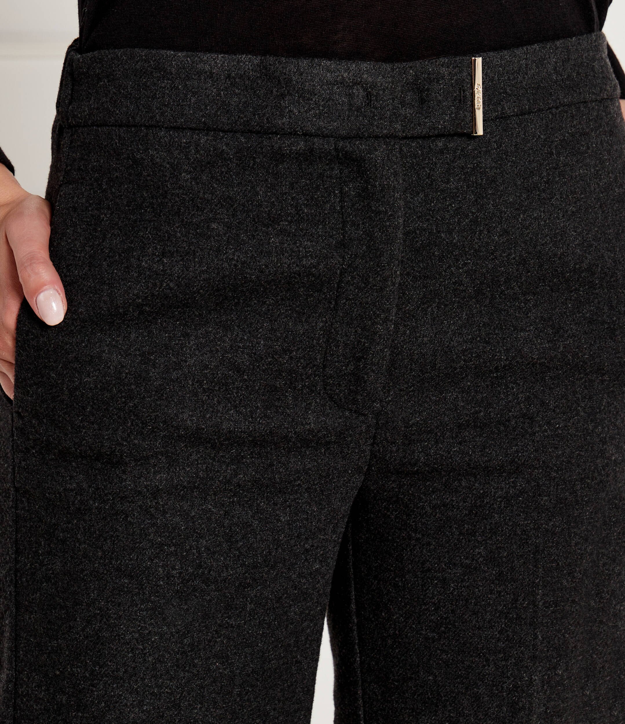 Liu Jo Pantaloni | flare fit cu adaos de lână