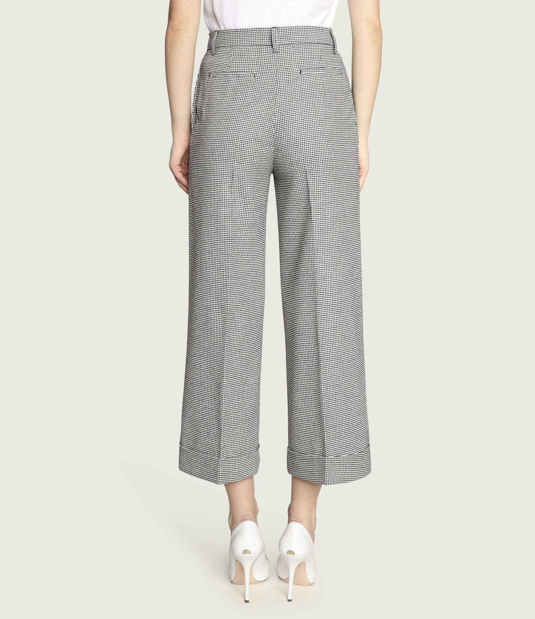 Liu Jo Pantaloni | Relaxed fit cu adaos de lână