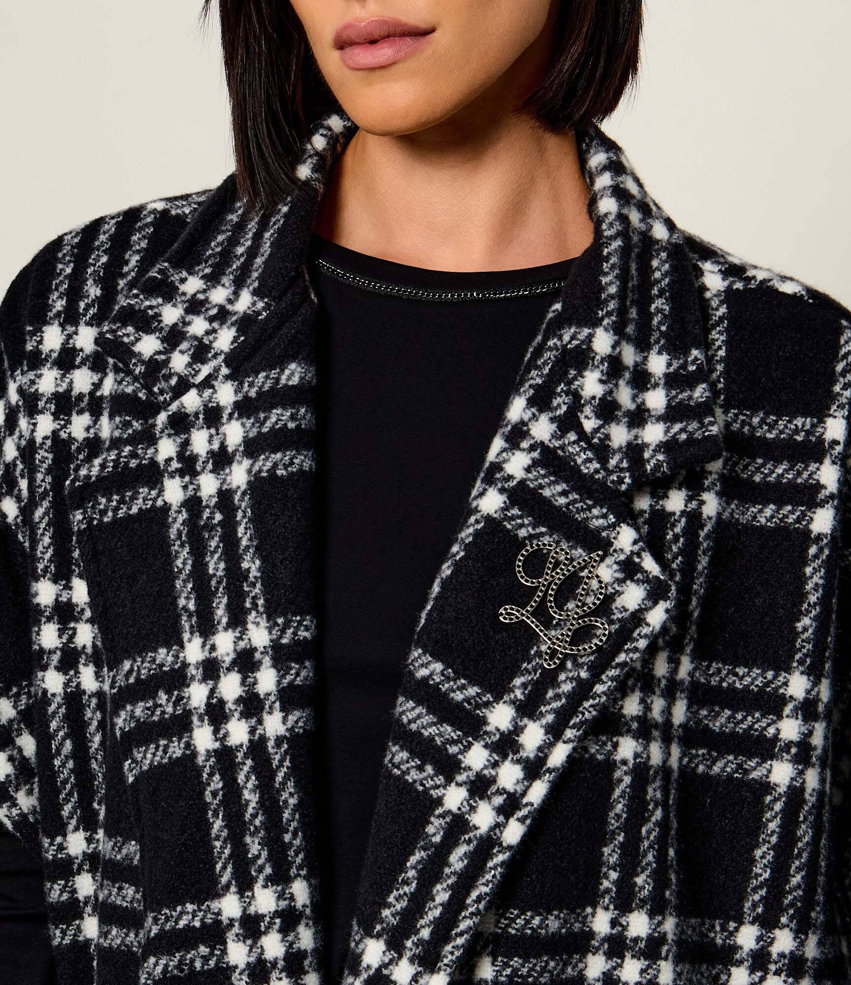 Liu Jo Poncho Check | Oversize fit