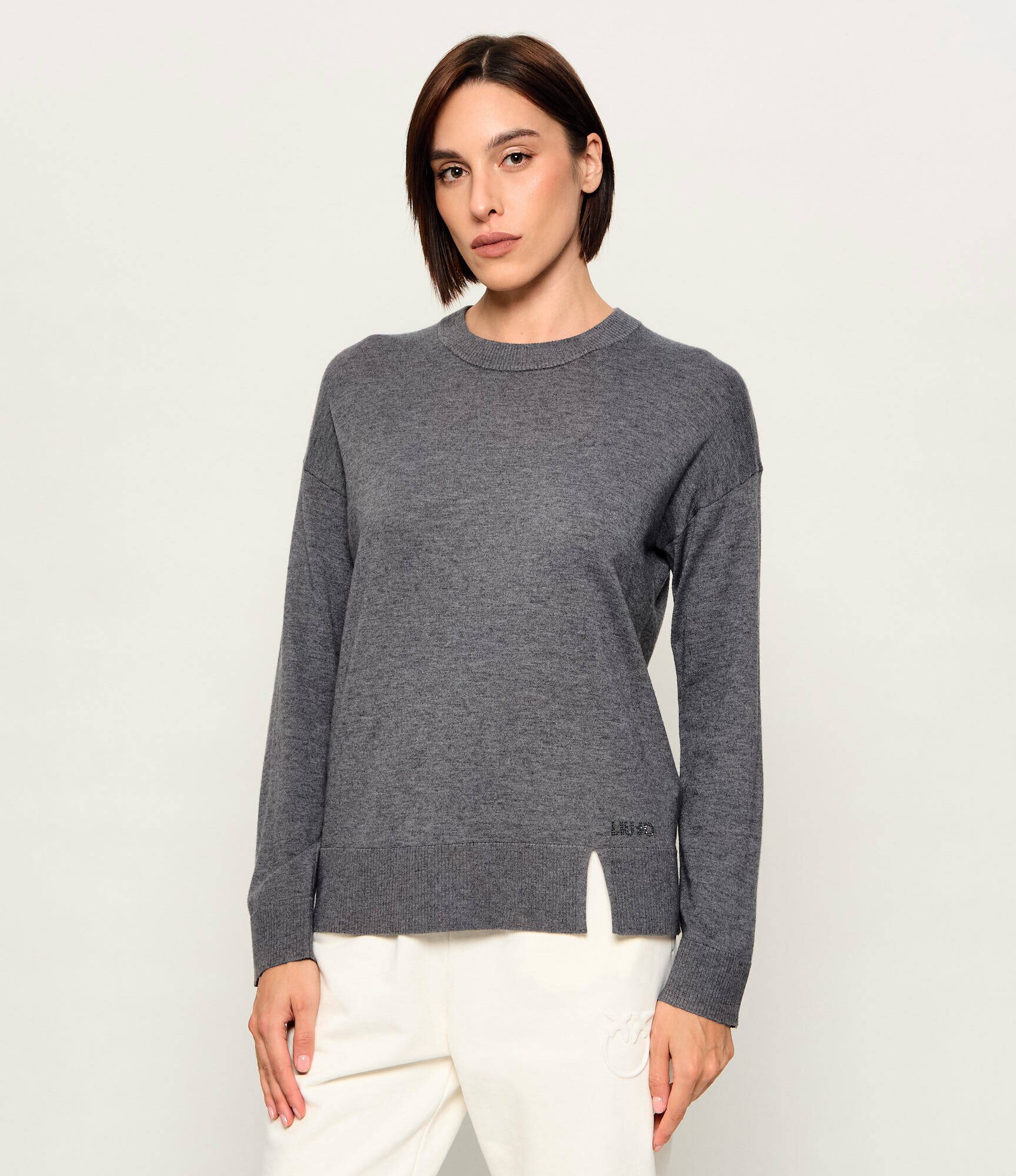 Liu Jo Pulover | Loose fit cu adaos de lână