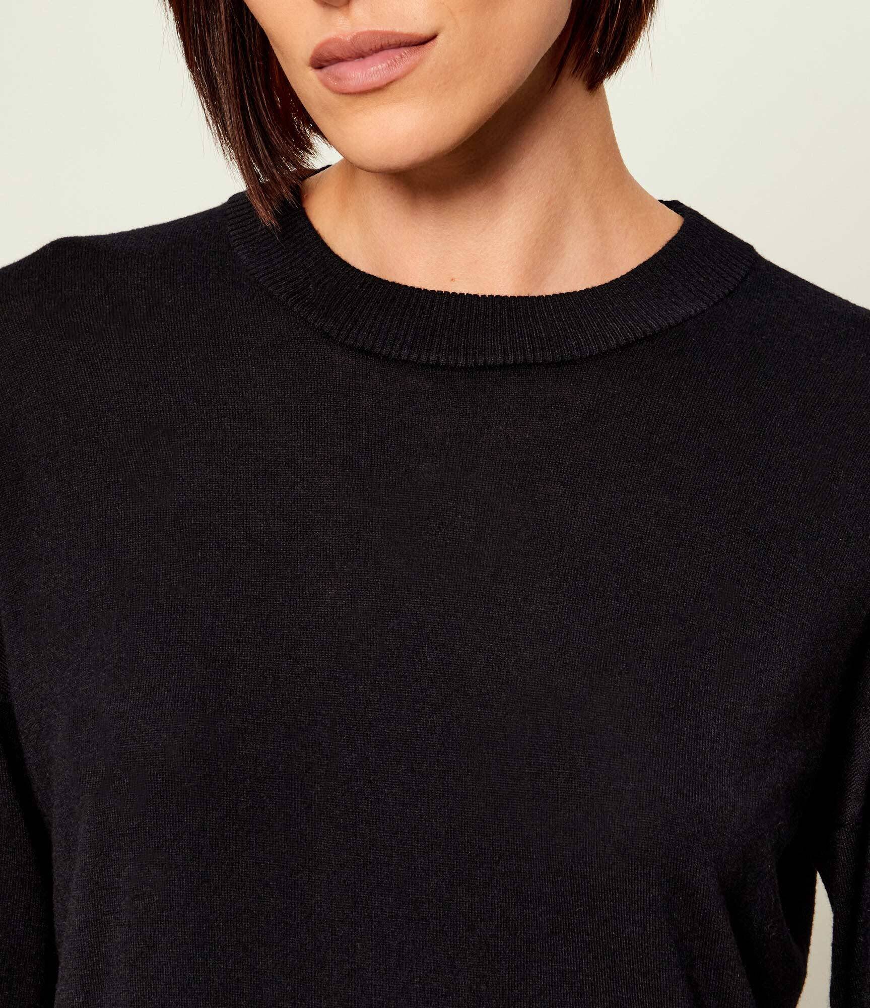Liu Jo Pulover | Loose fit cu adaos de lână