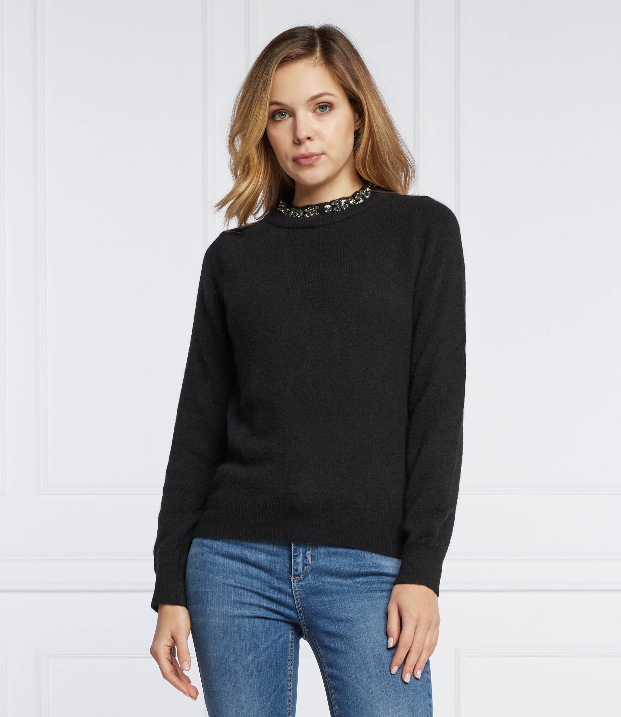 Liu Jo Pulover | Slim Fit cu adaos de lână