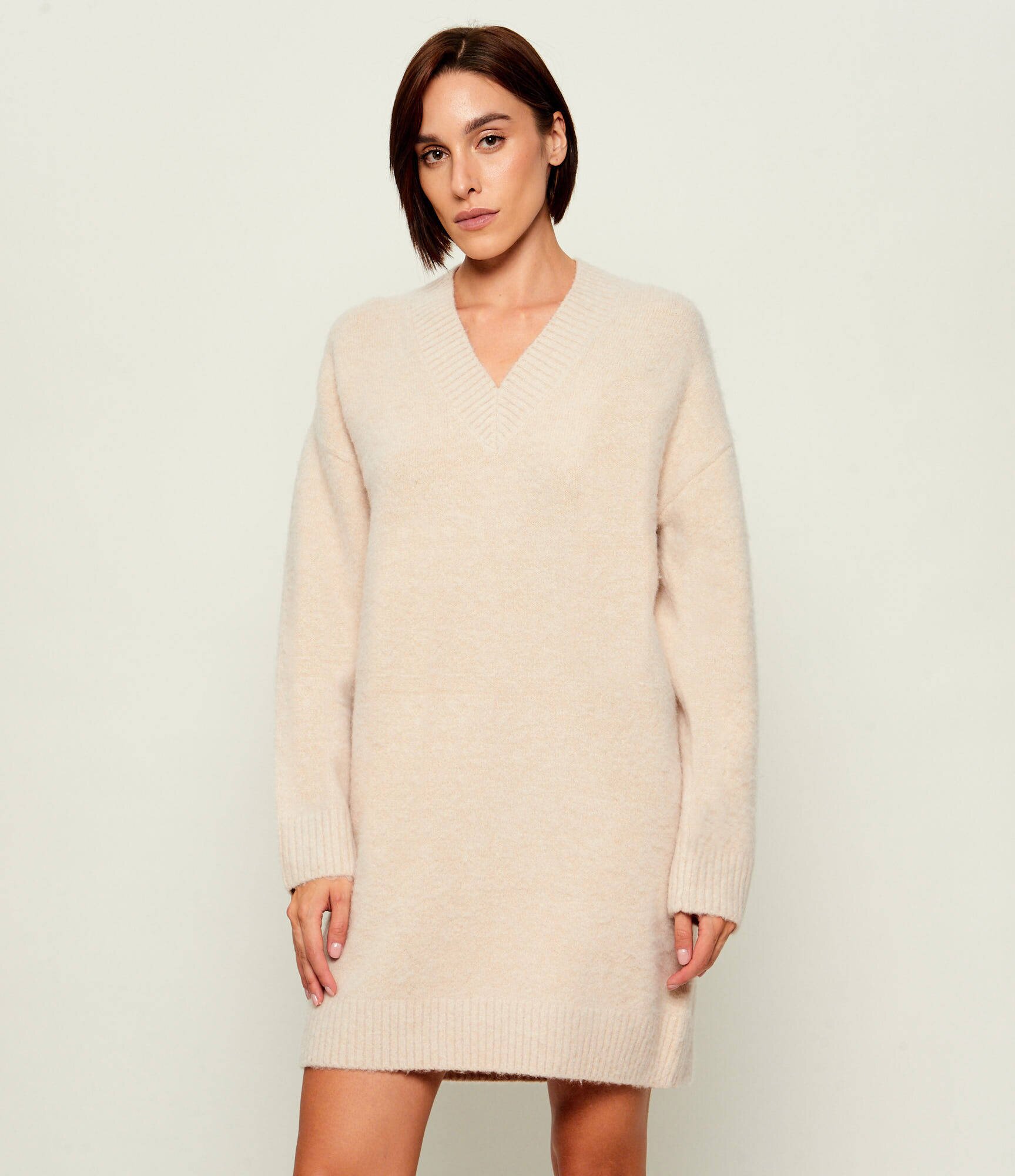 Liu Jo Rochie cu adaos de lână