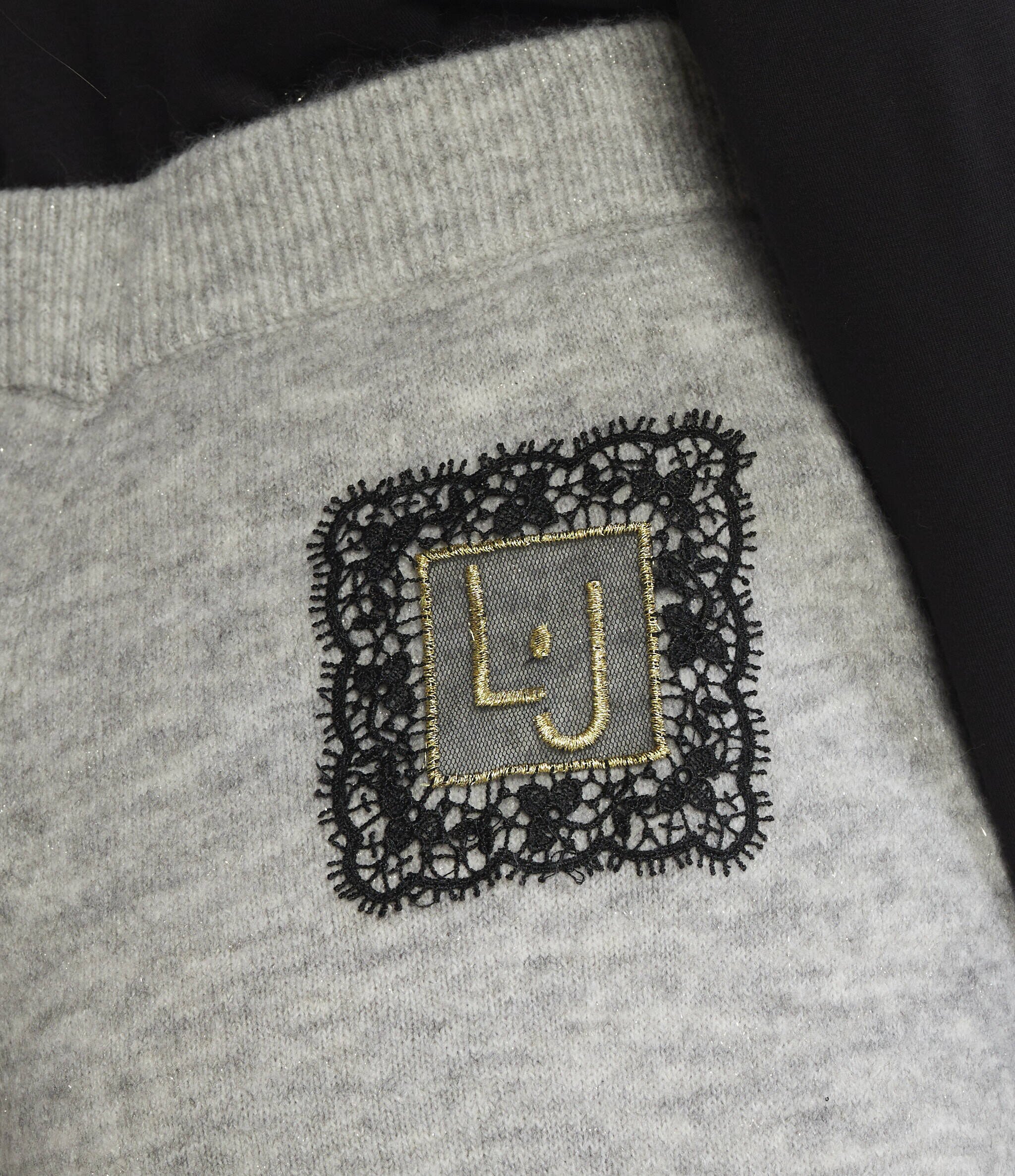 Liu Jo Rose Pantaloni de tricot | flare fit cu adaos de lână