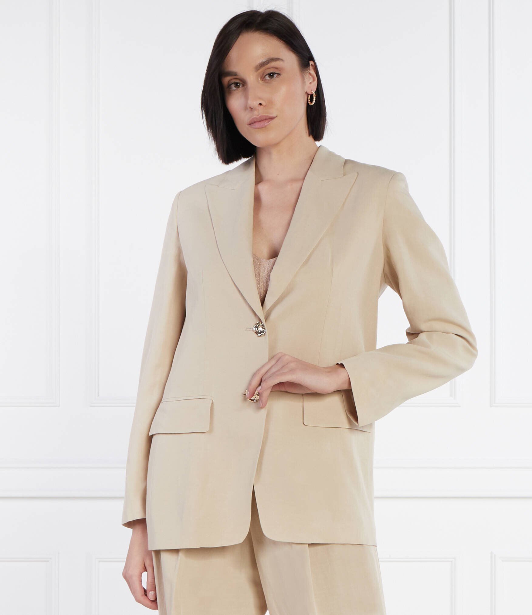 Liu Jo Sacou | Oversize fit | cu adaos de in