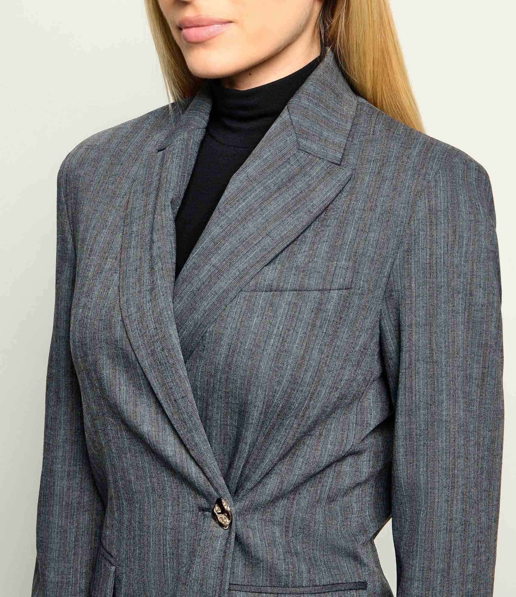 Liu Jo Sacou | Relaxed fit cu adaos de lână