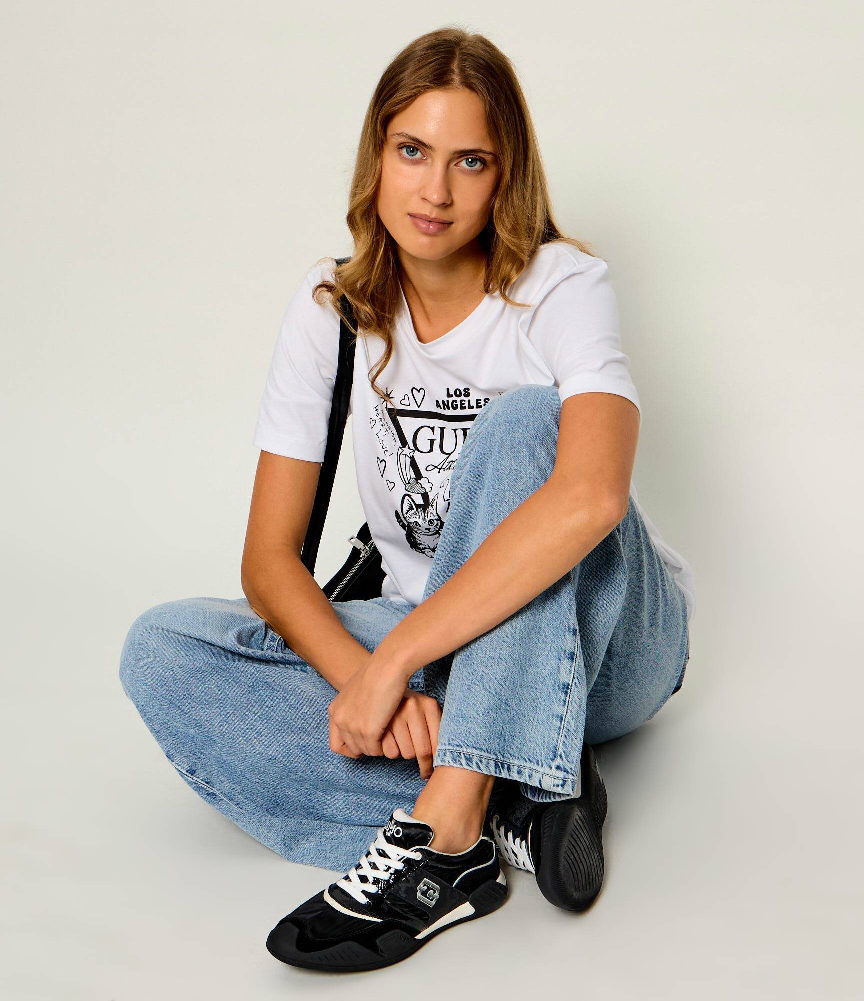 Liu Jo Sneakers Blossom 02 | piele întoarsă