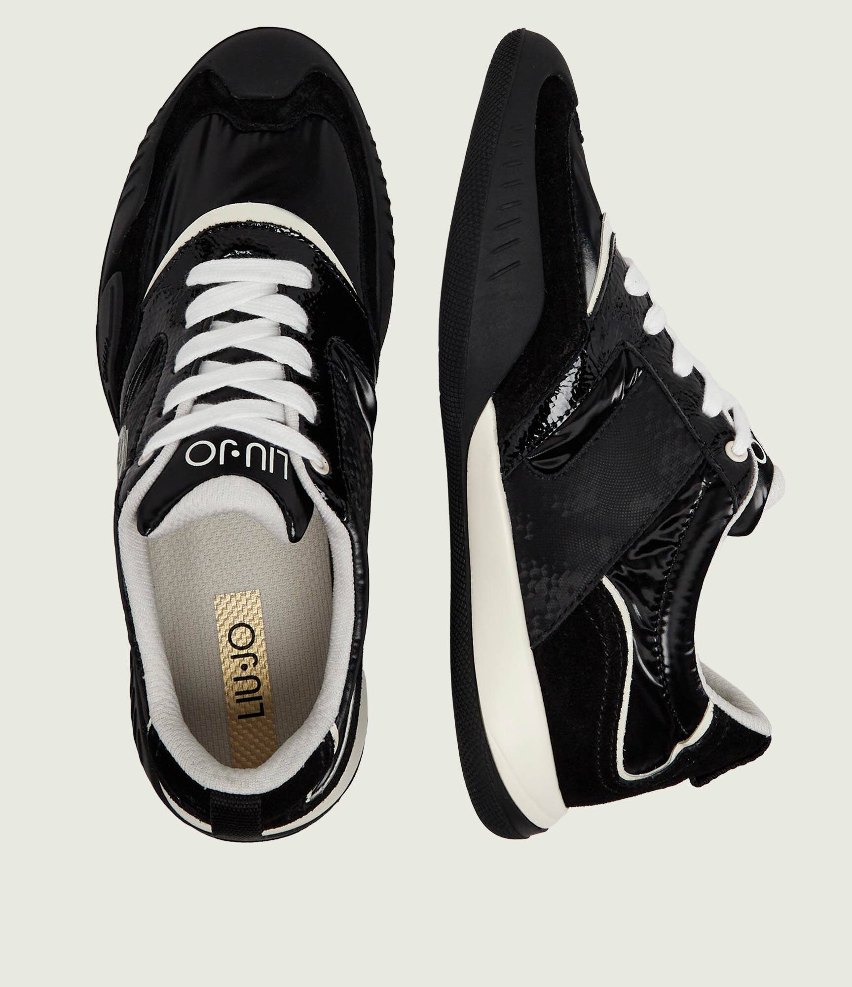 Liu Jo Sneakers Blossom 02 | piele întoarsă