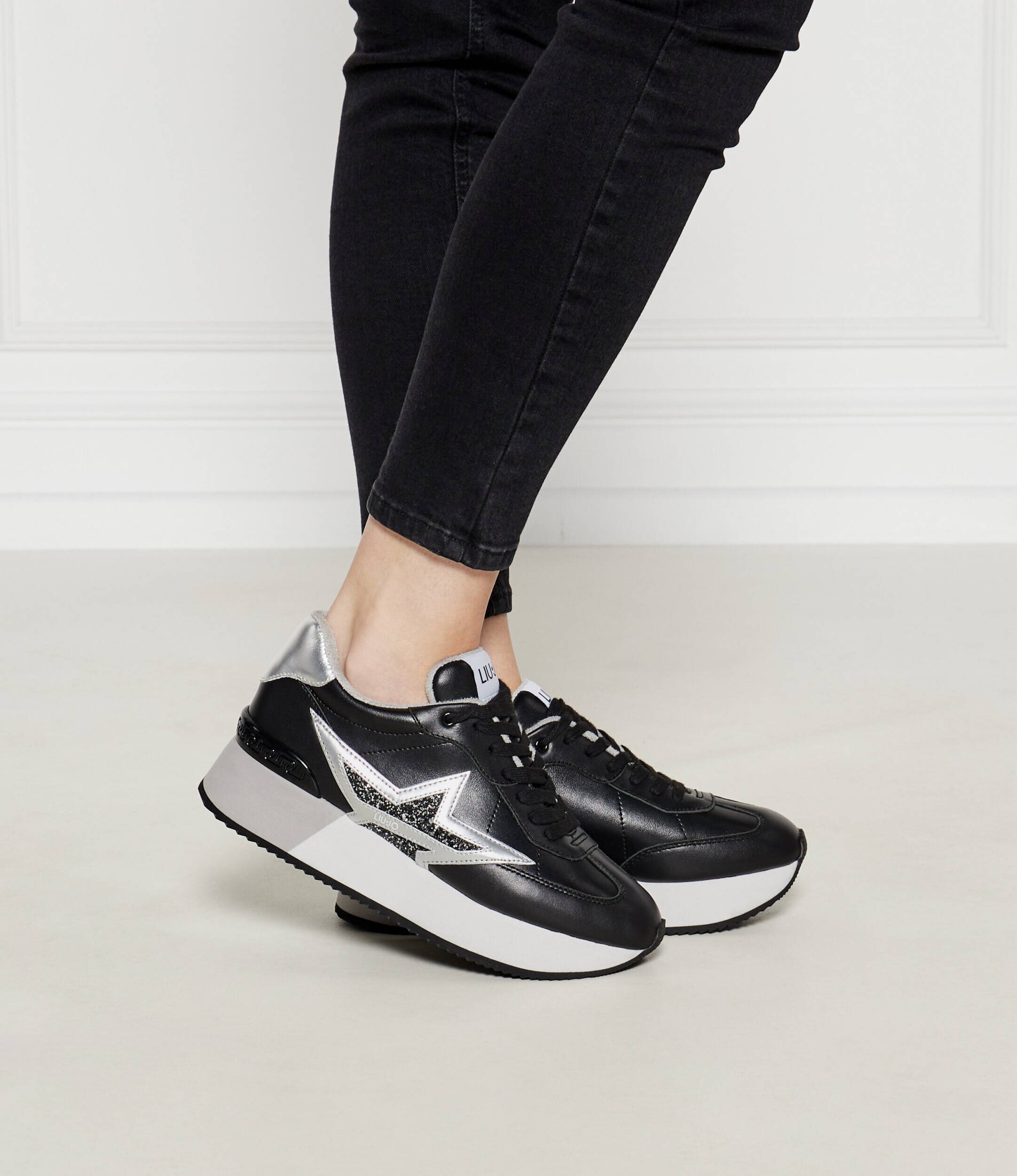 Liu Jo Sneakers Dreamy 03 cu adaos de piele