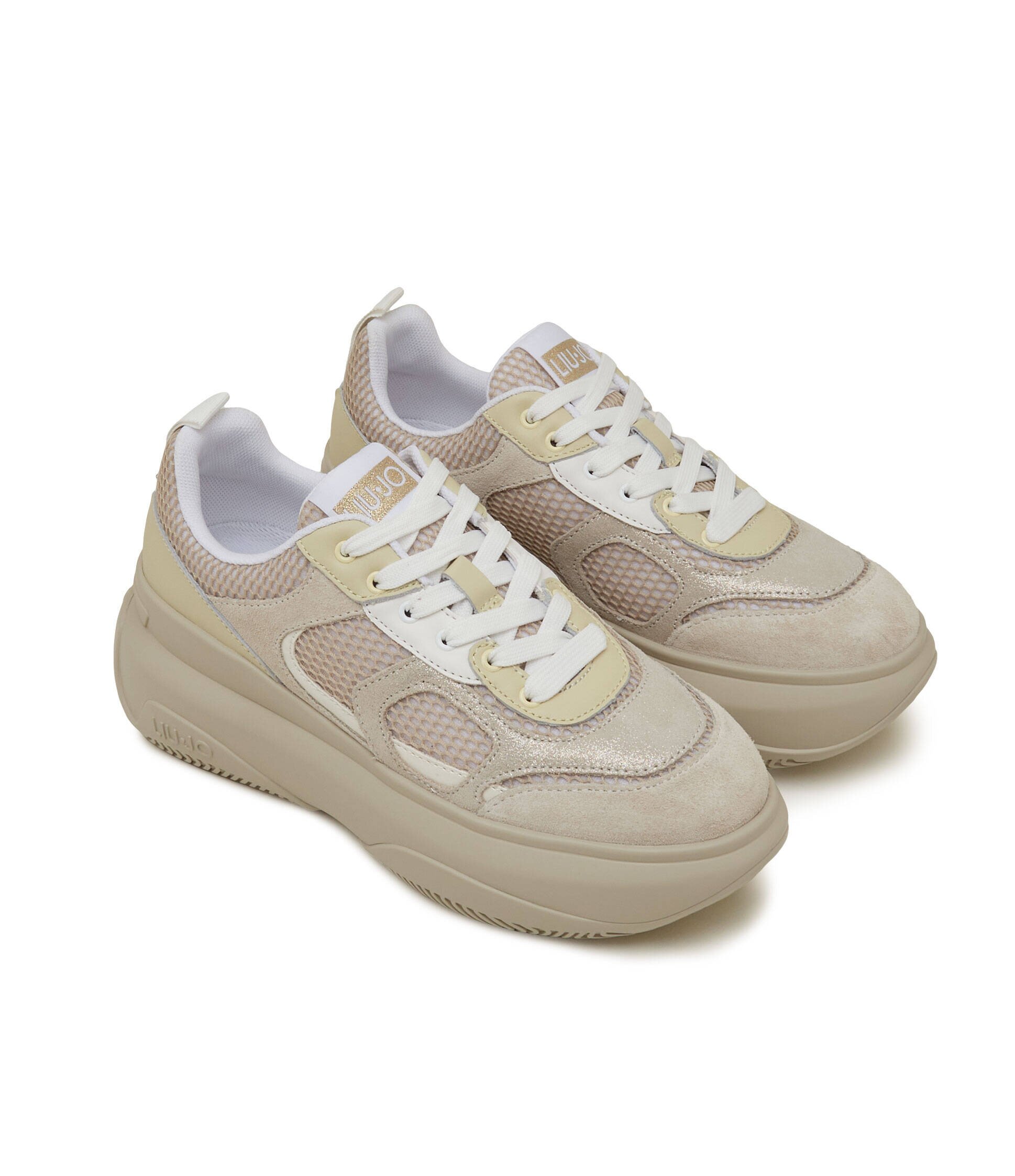 Liu Jo Sneakers June 14 cu adaos de piele