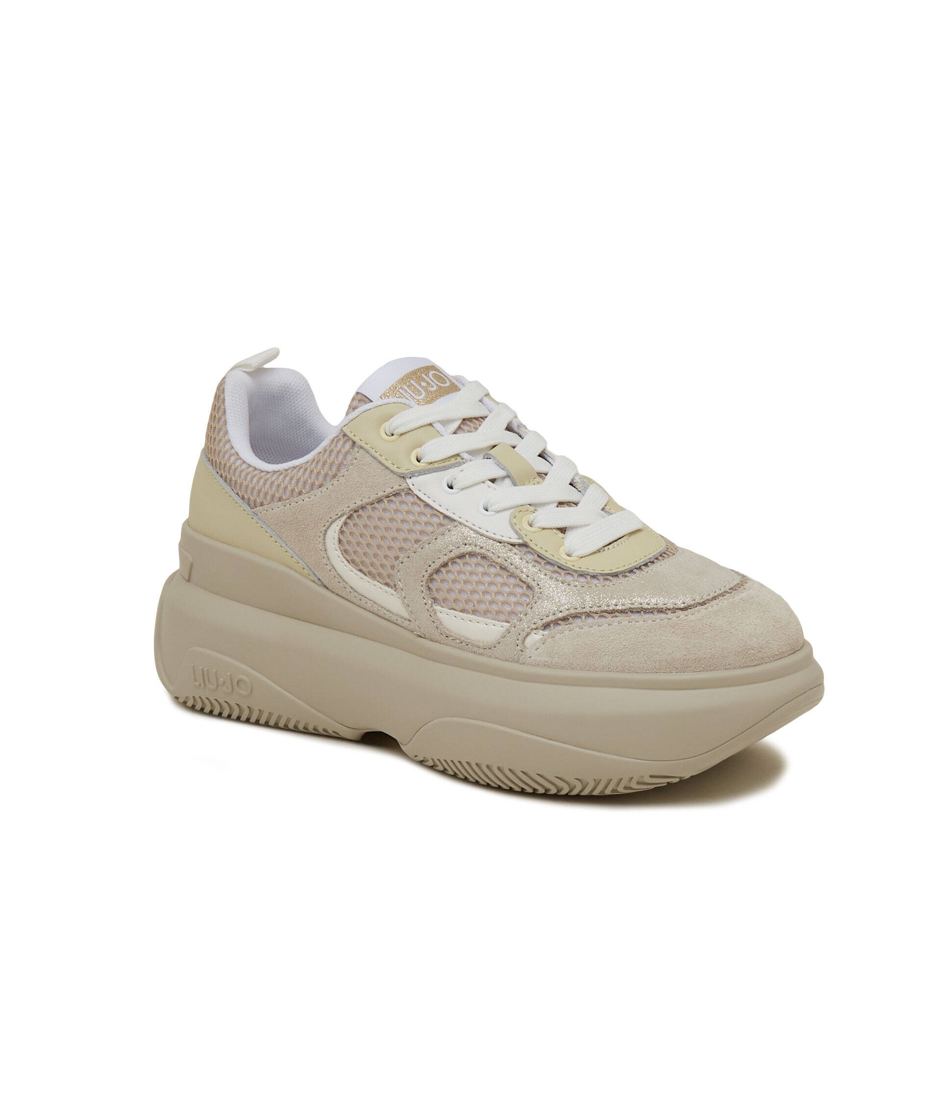Liu Jo Sneakers June 14 cu adaos de piele