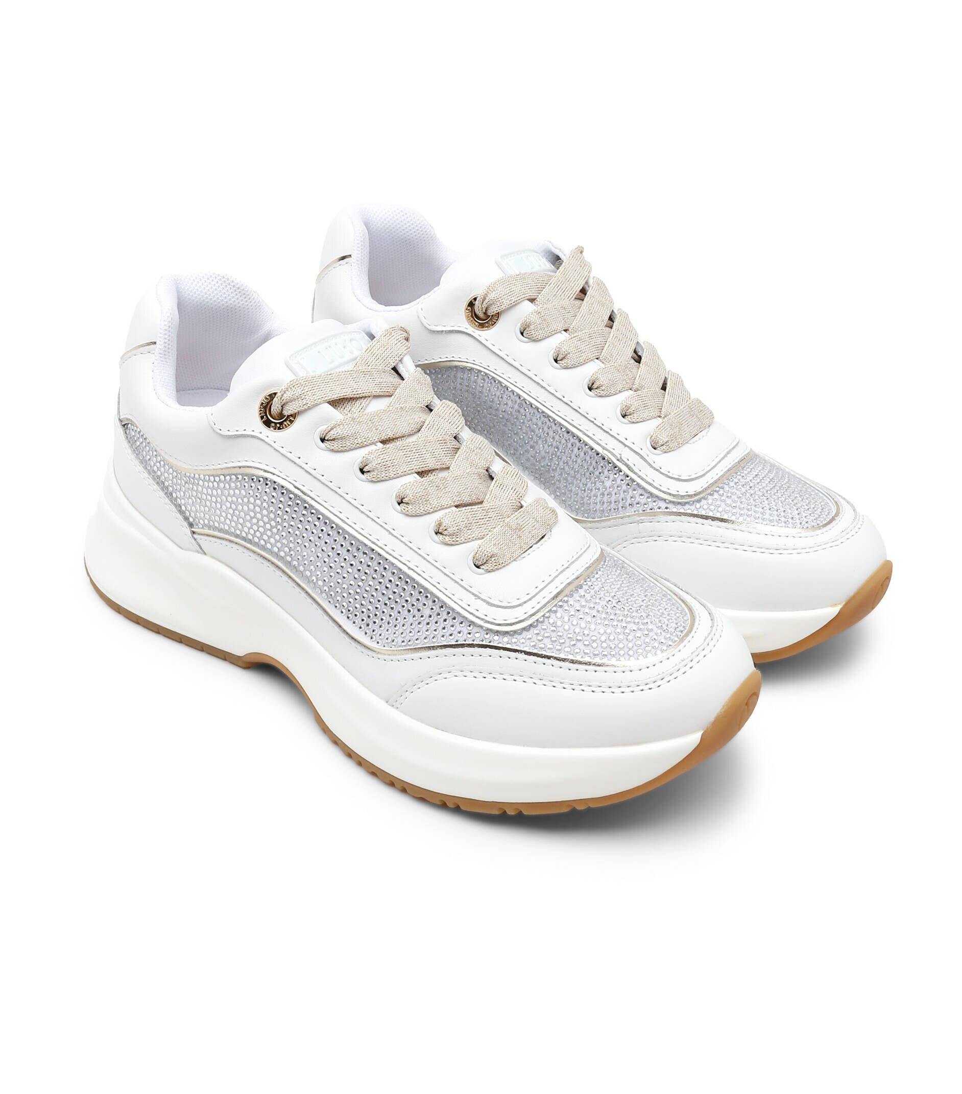 Liu Jo Sneakers Lily 15 cu adaos de piele