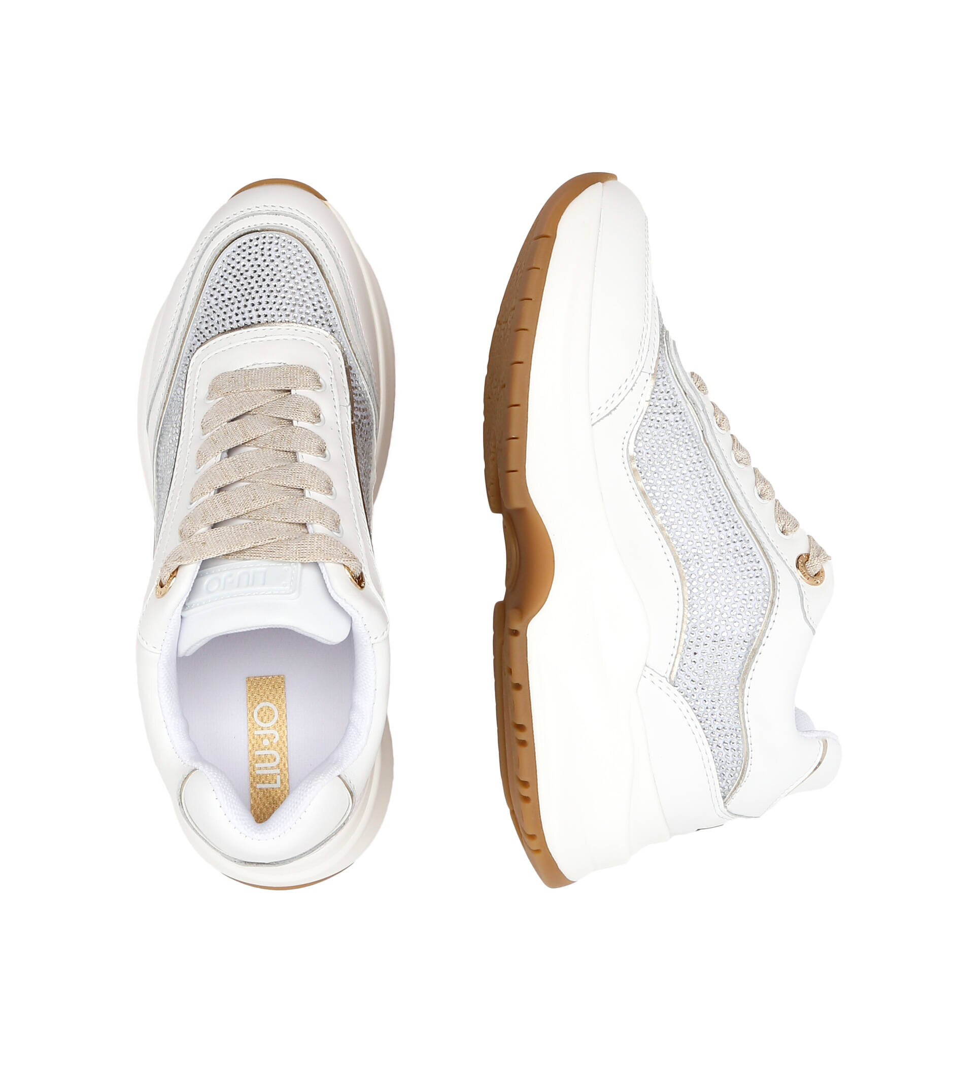 Liu Jo Sneakers Lily 15 cu adaos de piele