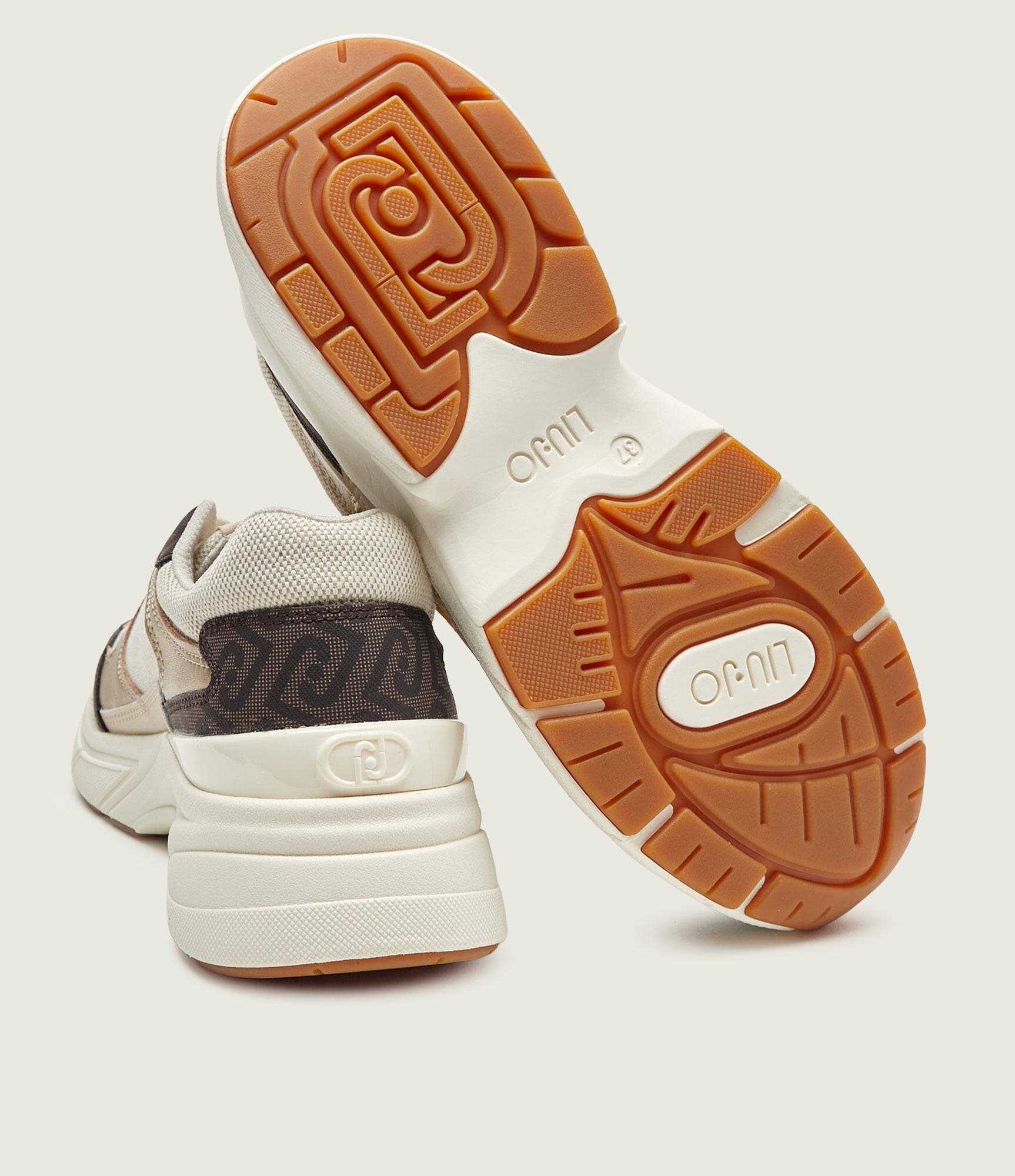 Liu Jo Sneakers LJ01 01 cu adaos de piele