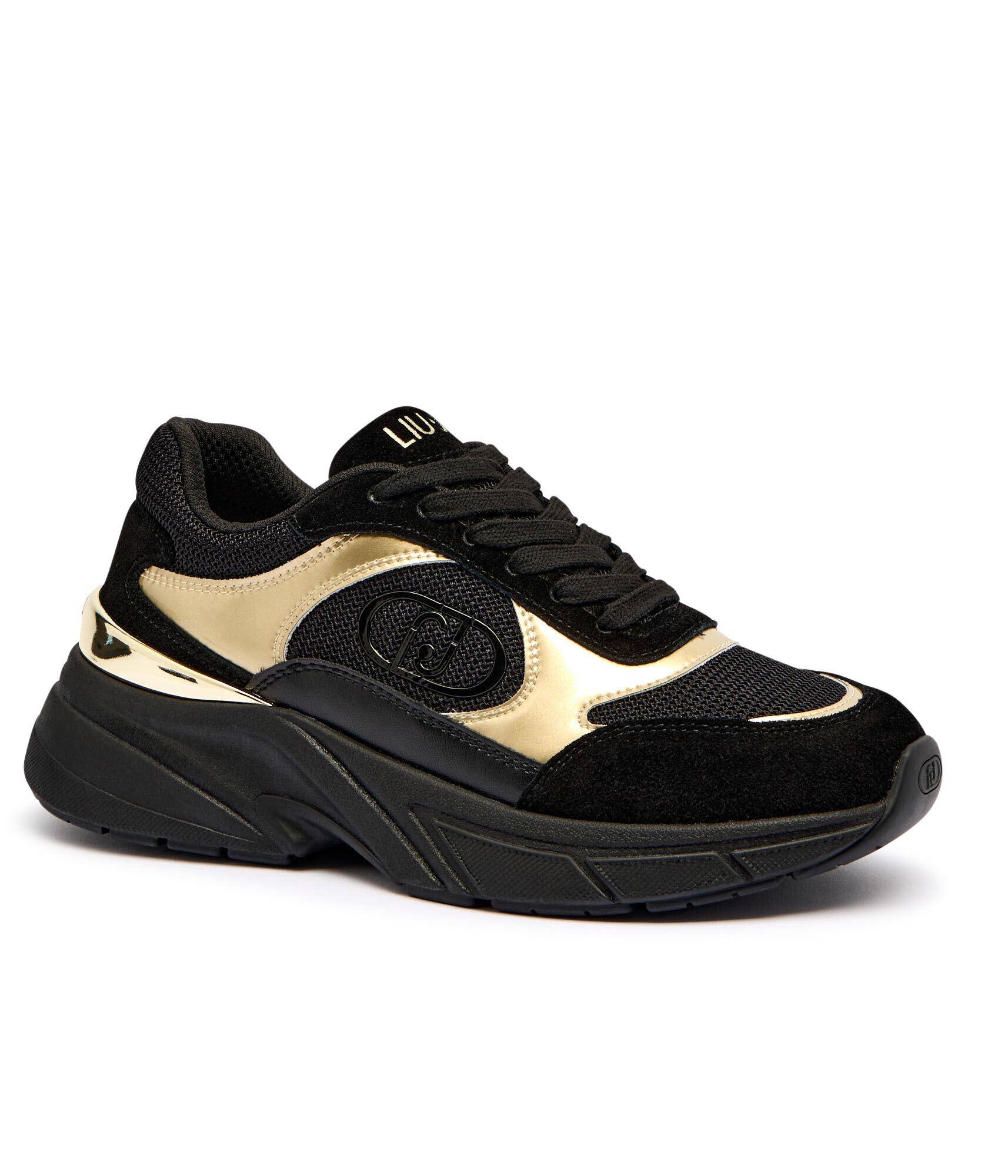 Liu Jo Sneakers LJ01 01 cu adaos de piele