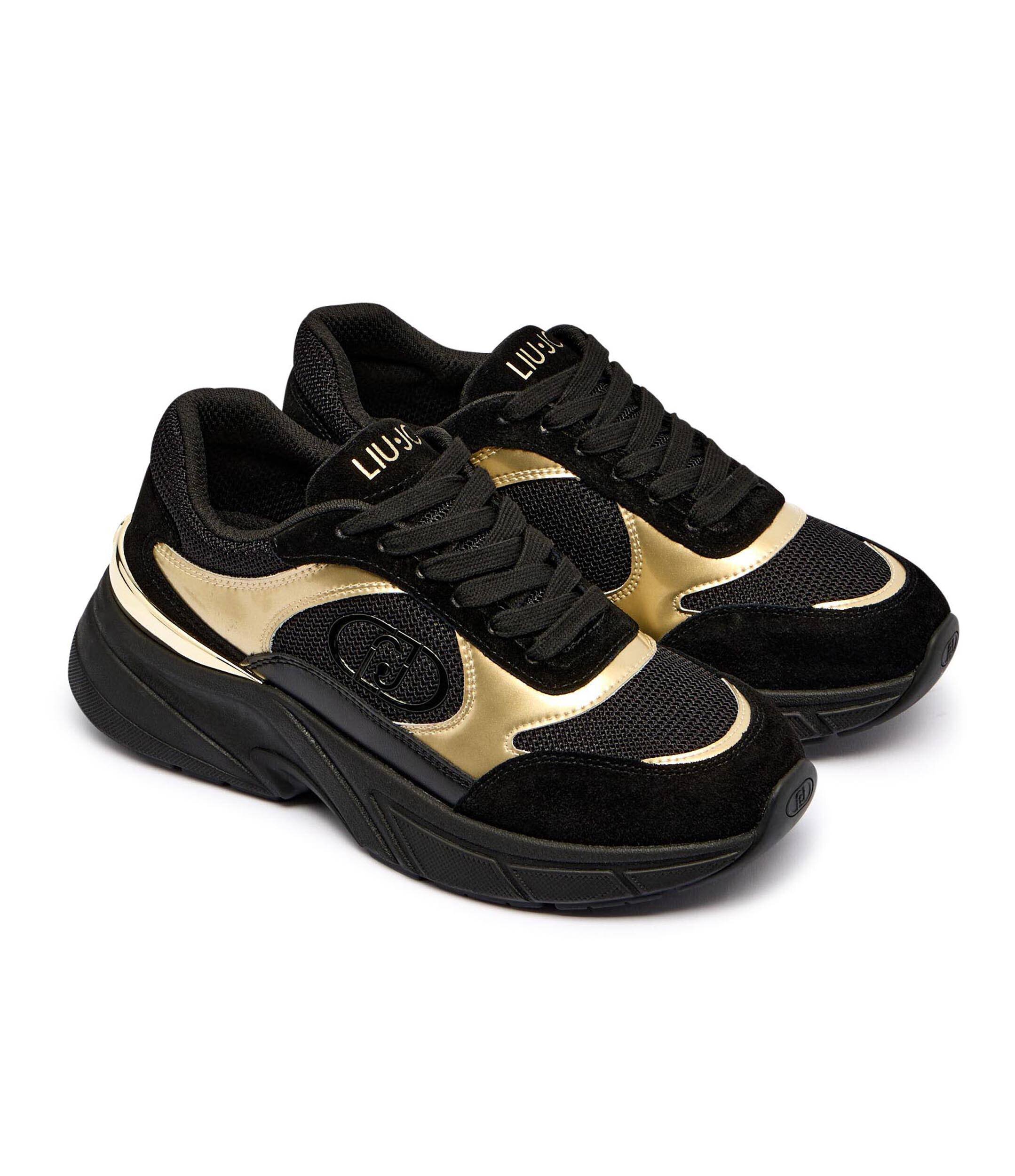 Liu Jo Sneakers LJ01 01 cu adaos de piele