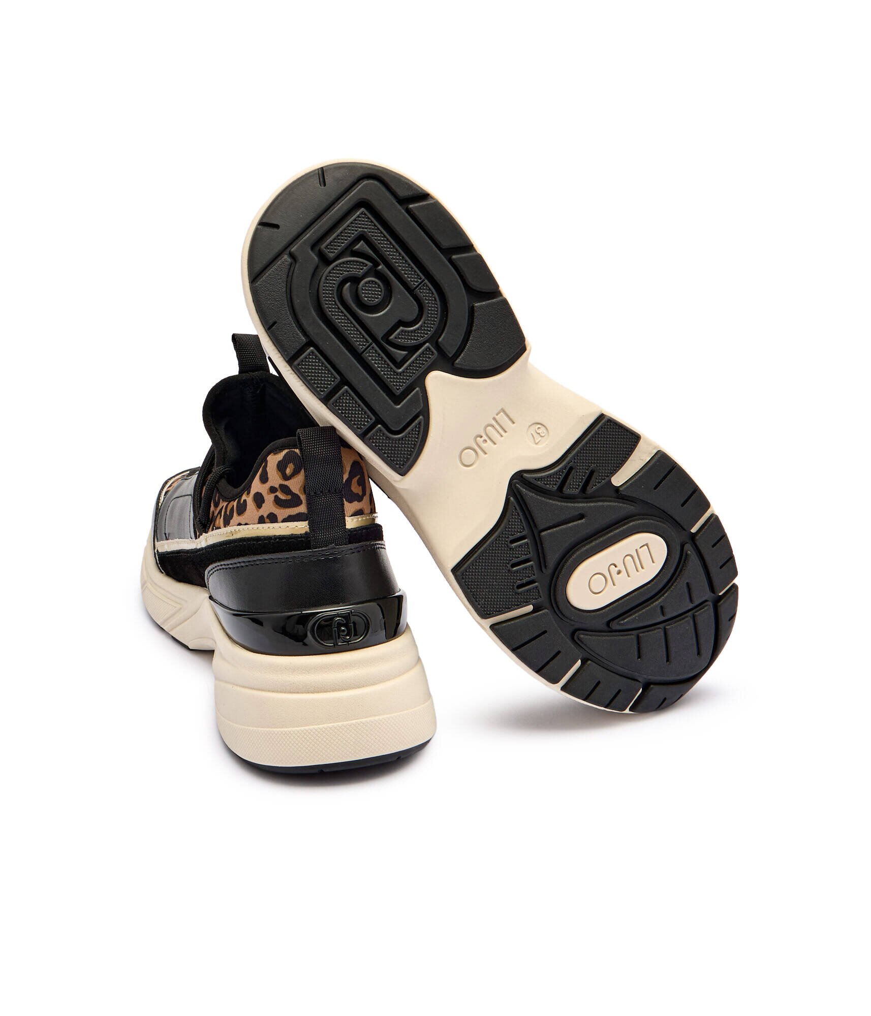 Liu Jo Sneakers LJ01 02 cu adaos de piele