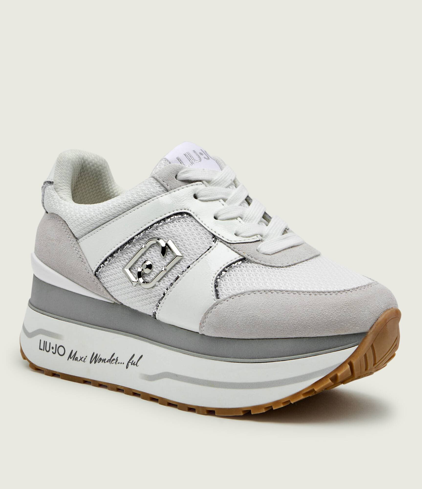 Liu Jo Sneakers MAXI WONDER 02 - SNEAKE | piele întoarsă