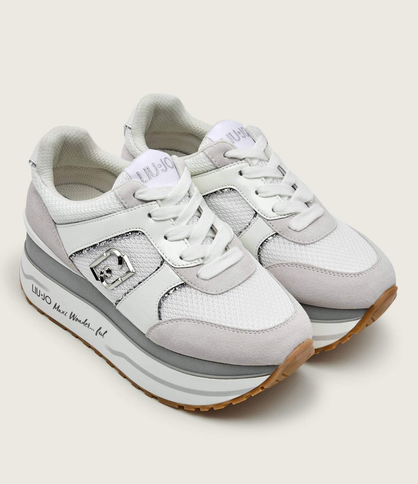 Liu Jo Sneakers MAXI WONDER 02 - SNEAKE | piele întoarsă