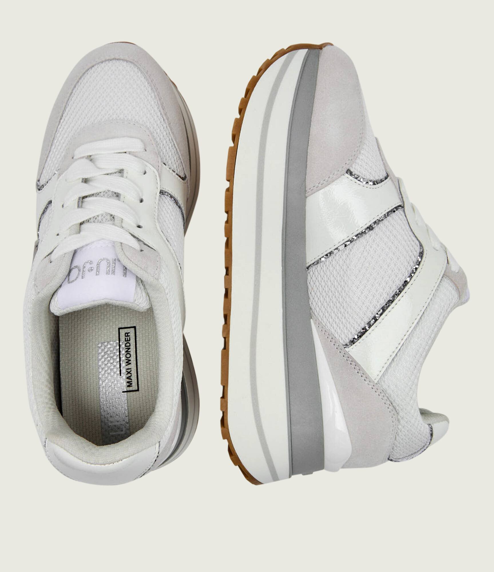 Liu Jo Sneakers MAXI WONDER 02 - SNEAKE | piele întoarsă