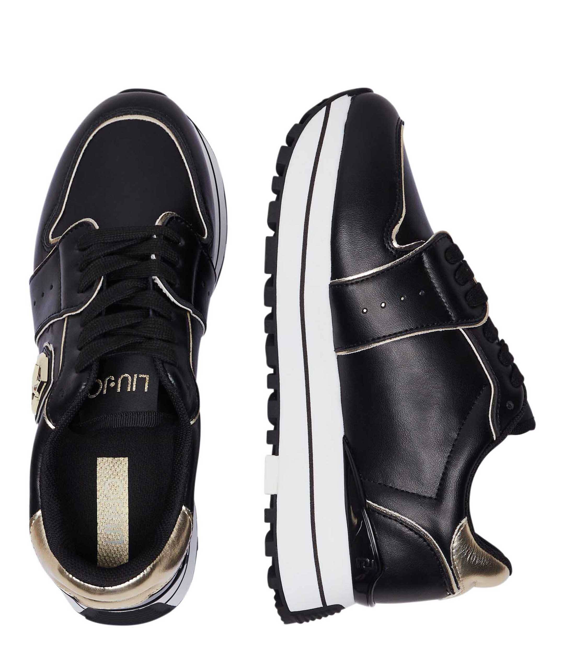 Liu Jo Sneakers Maxi Wonder 85 cu adaos de piele