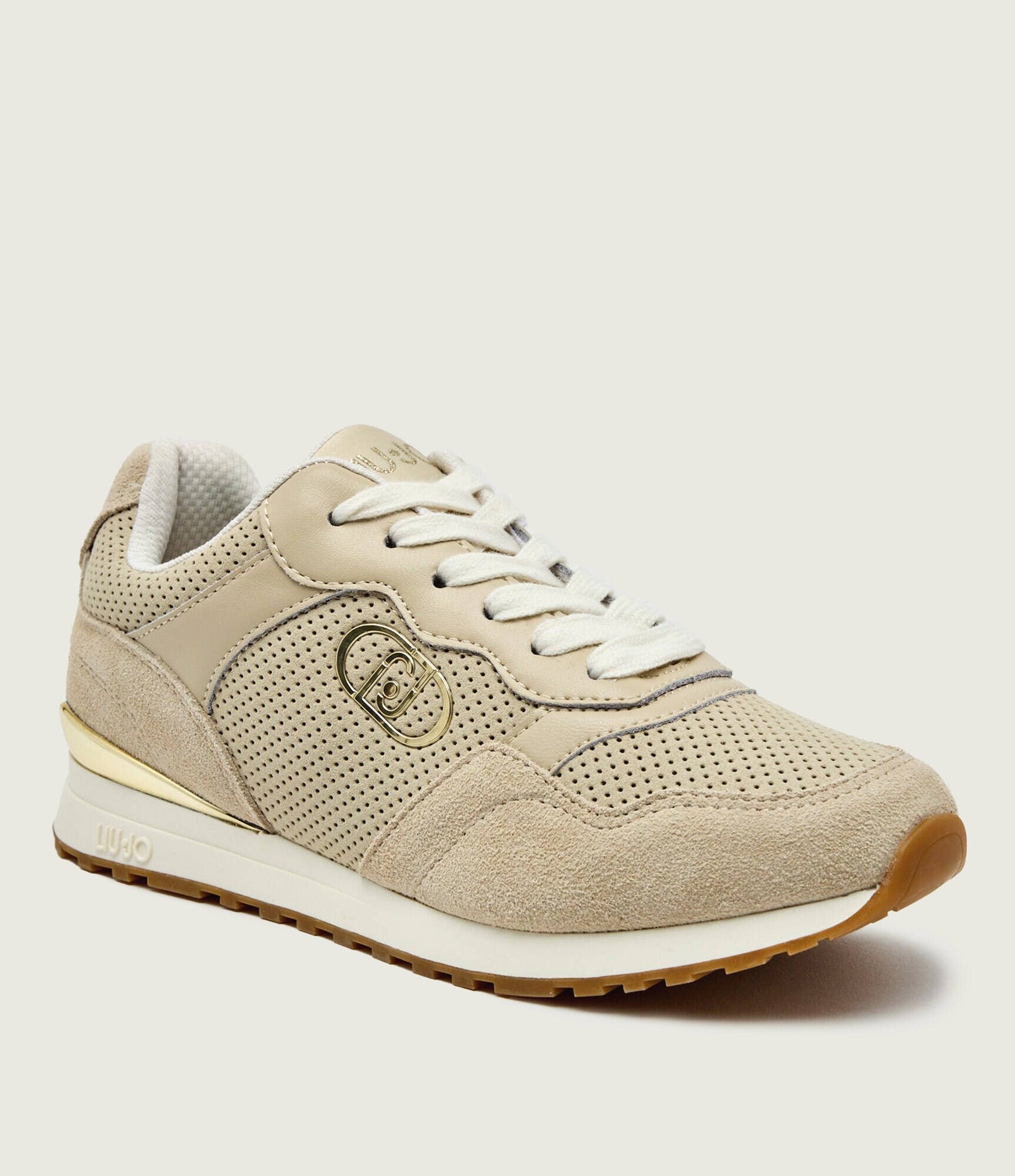 Liu Jo Sneakers MAXI WONDER LOW 02 BIS | piele întoarsă