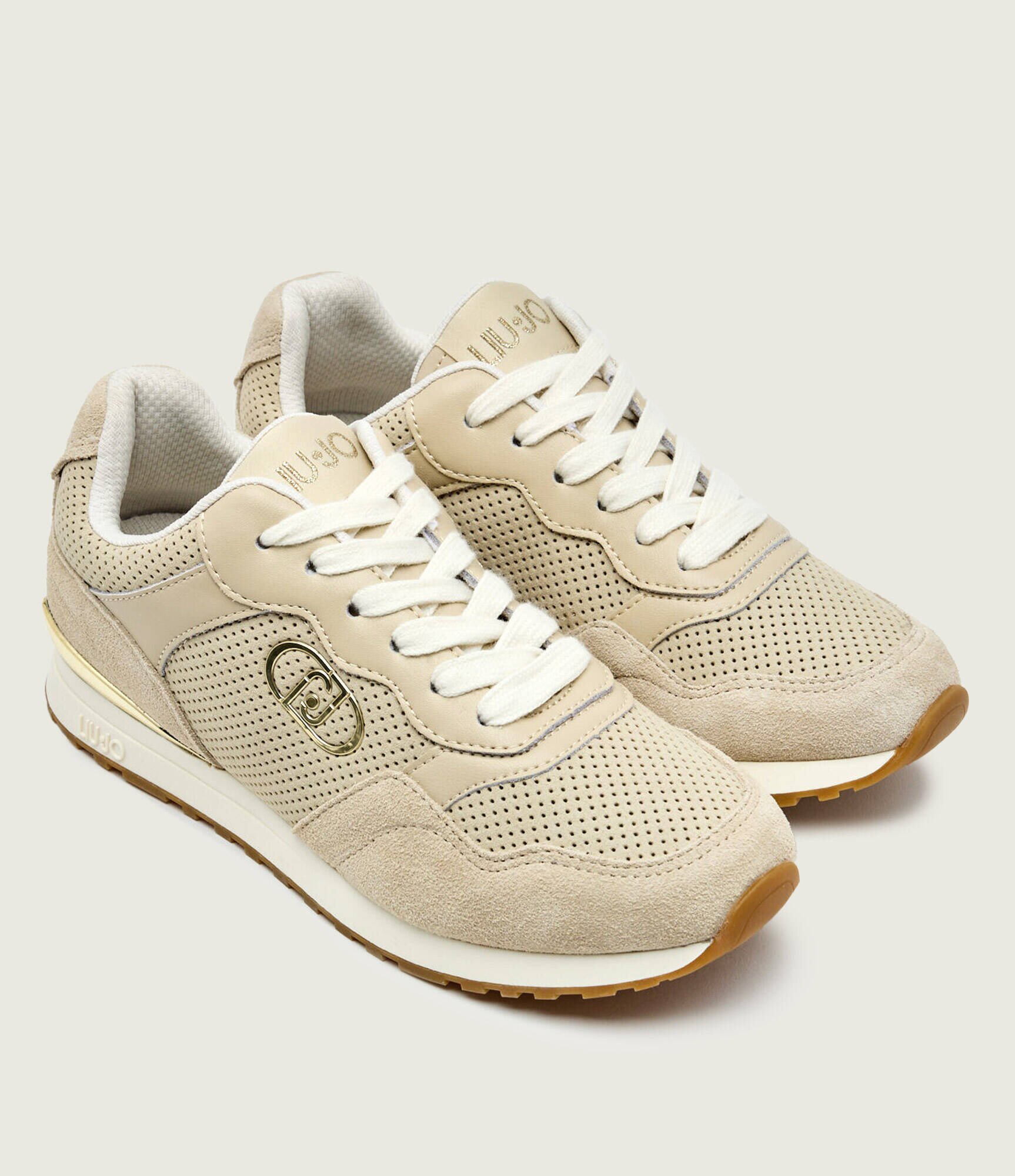 Liu Jo Sneakers MAXI WONDER LOW 02 BIS | piele întoarsă