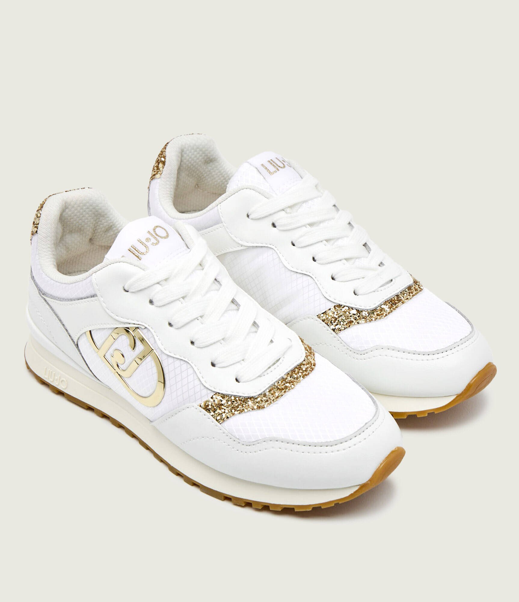 Liu Jo Sneakers WONDER LOW 02 cu adaos de piele