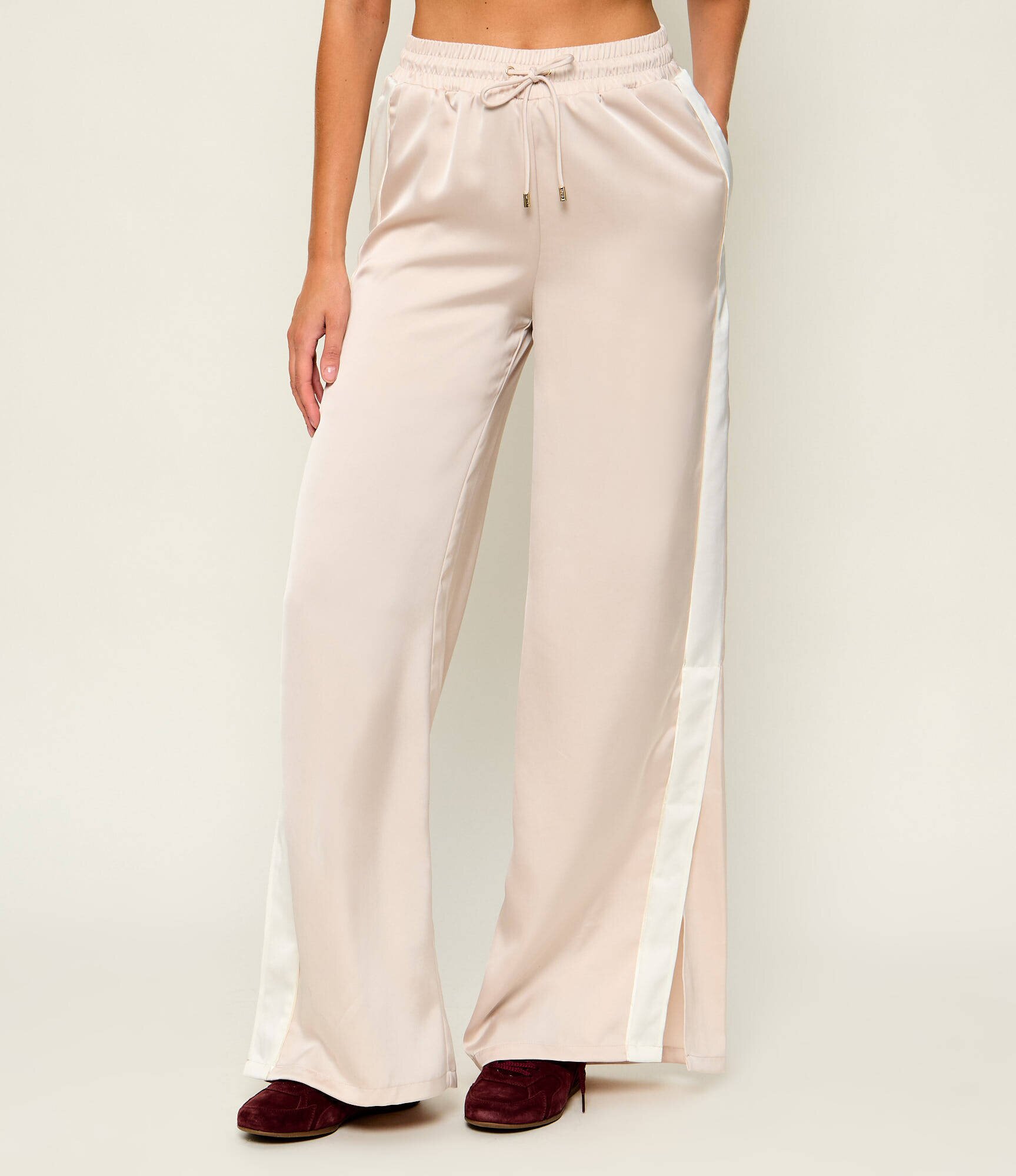 Liu Jo Sport De satin pantaloni | Relaxed fit