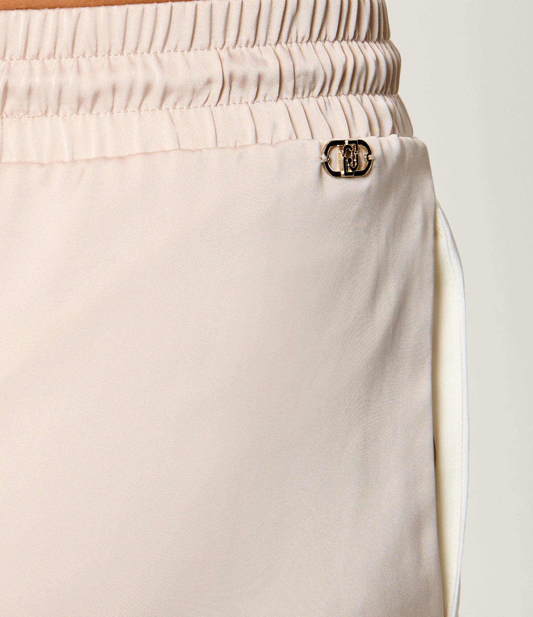 Liu Jo Sport De satin pantaloni | Relaxed fit