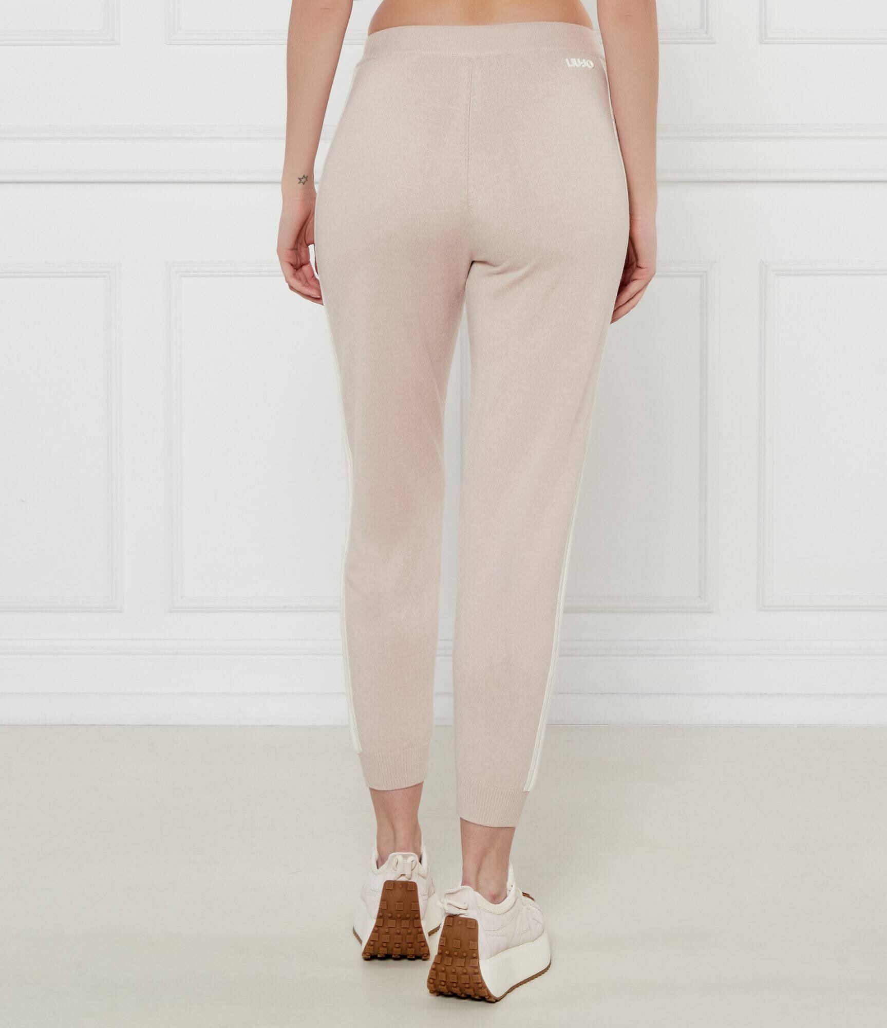 Liu Jo Sport Pantaloni de trening | Regular Fit cu adaos de lână