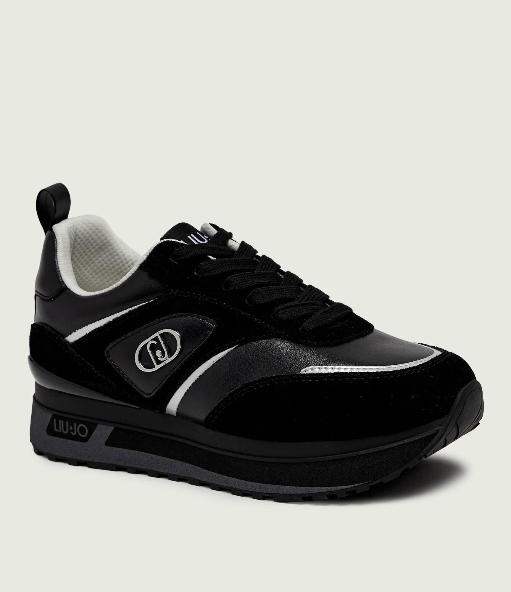 Liu Jo Teniși din piele Maxi Wonder 97 | piele întoarsă