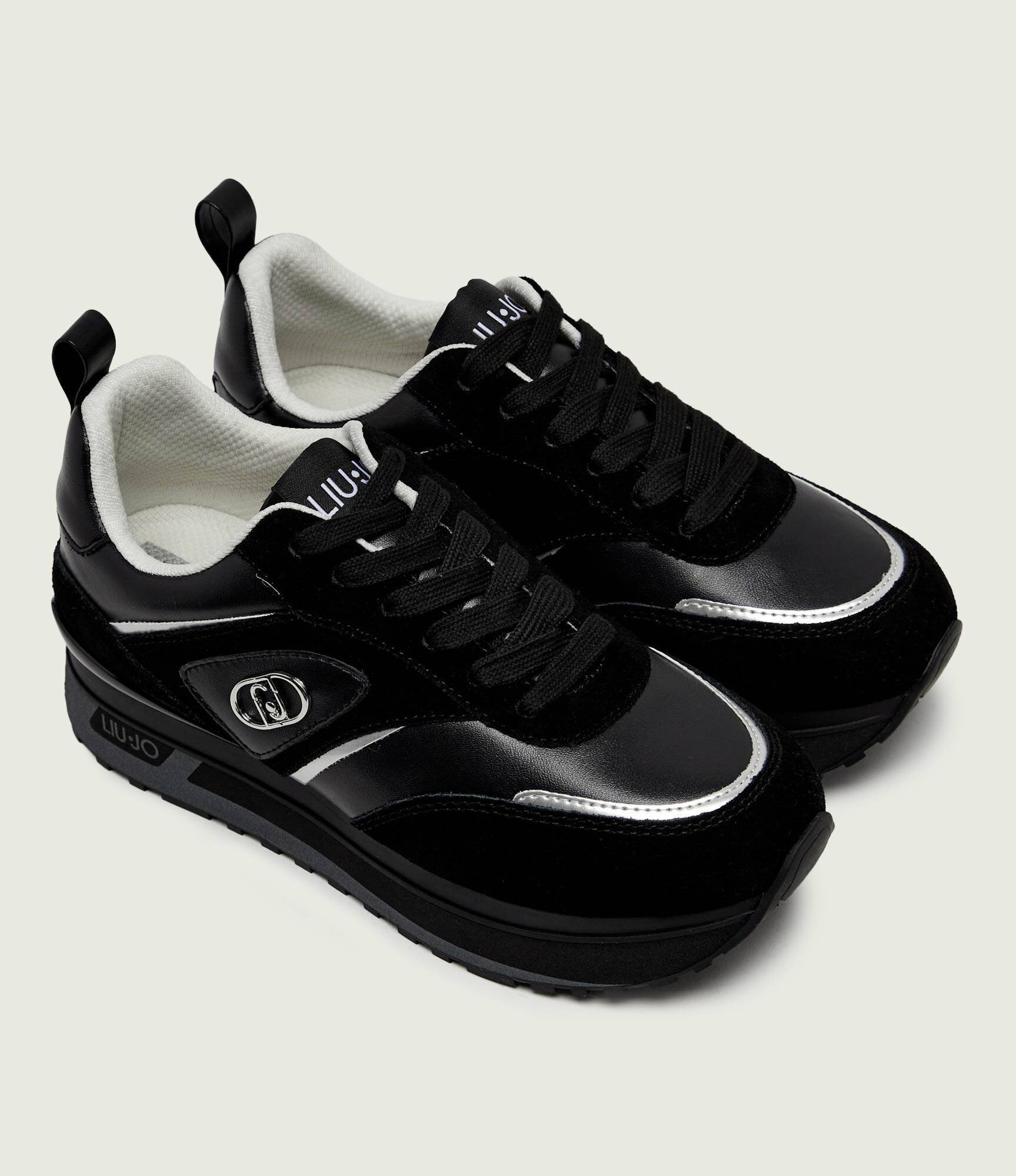 Liu Jo Teniși din piele Maxi Wonder 97 | piele întoarsă
