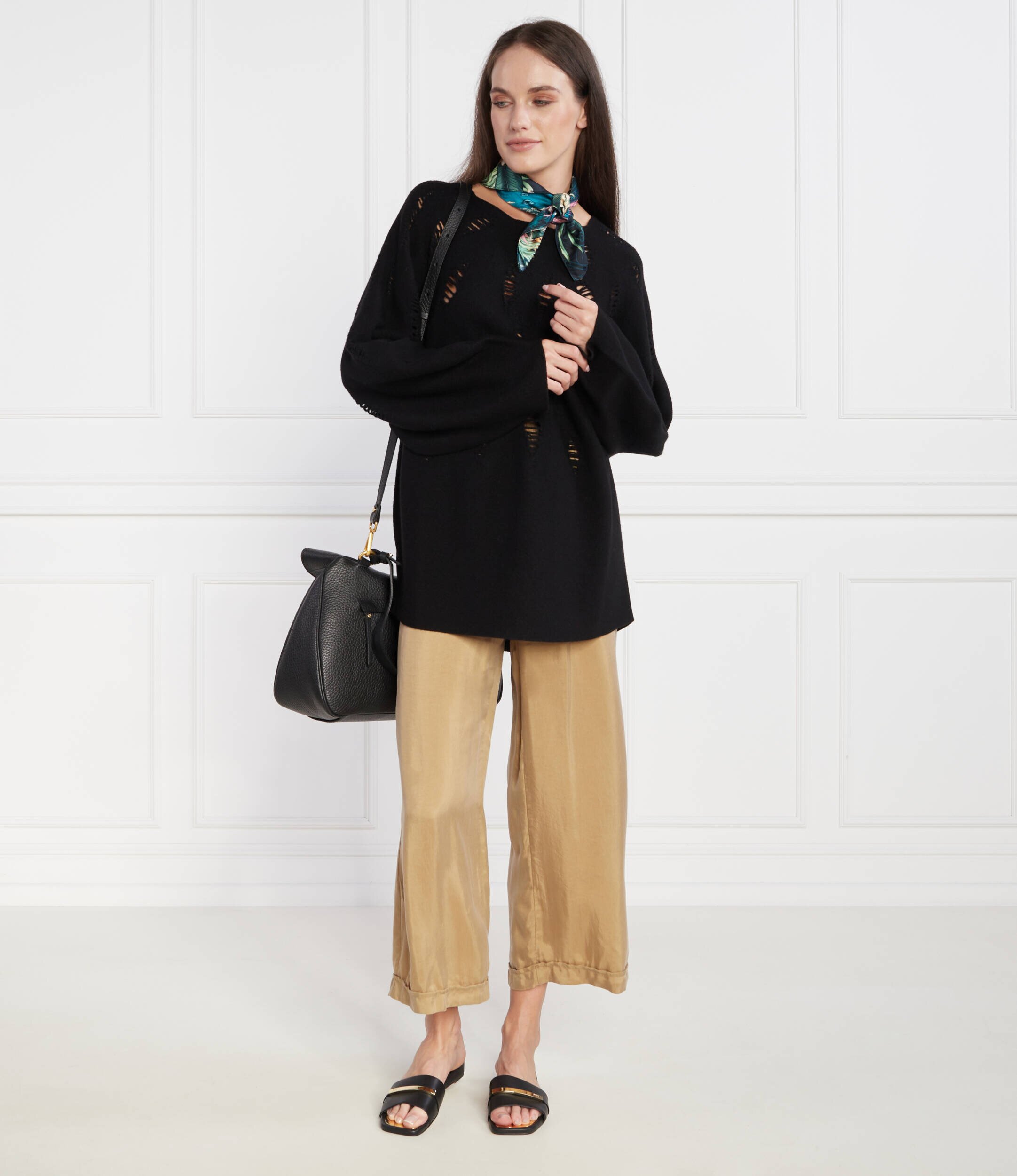 Liviana Conti de lână pulover | oversize fit