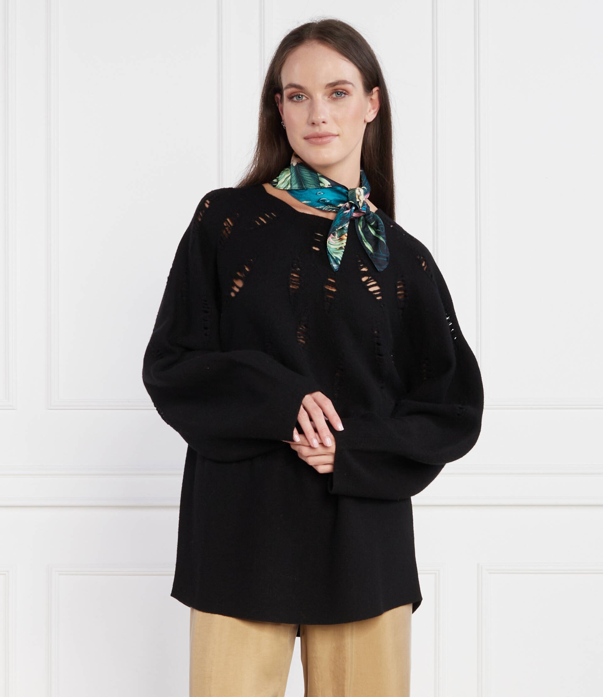 Liviana Conti de lână pulover | oversize fit